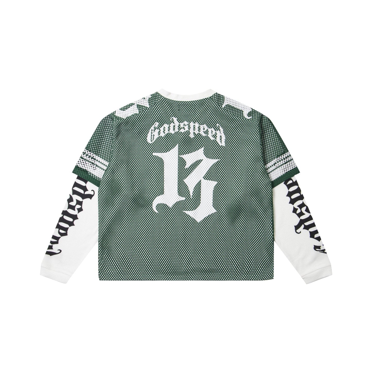 Godspeed Skull K-Back Mesh Long-Sleeve T-Shirt — back