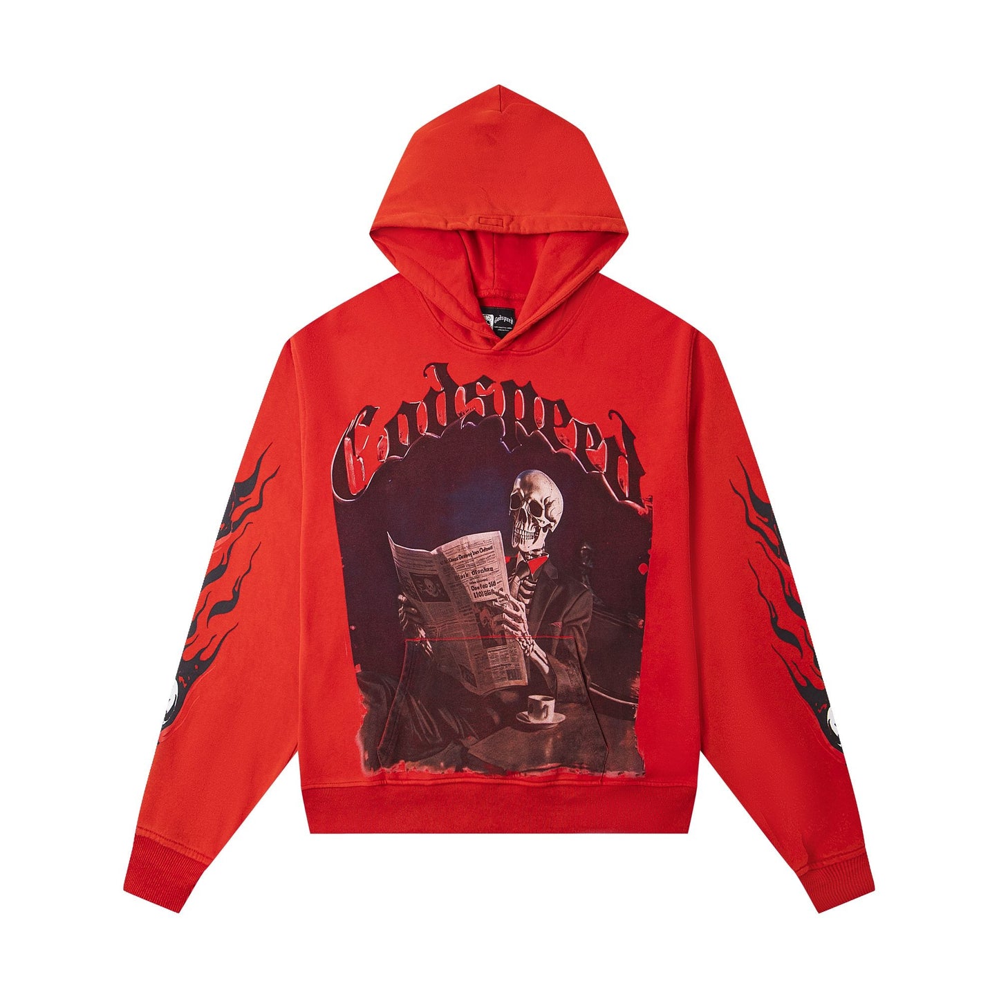 Godspeed Black Monday Skeleton Graphic Hoodie — hero