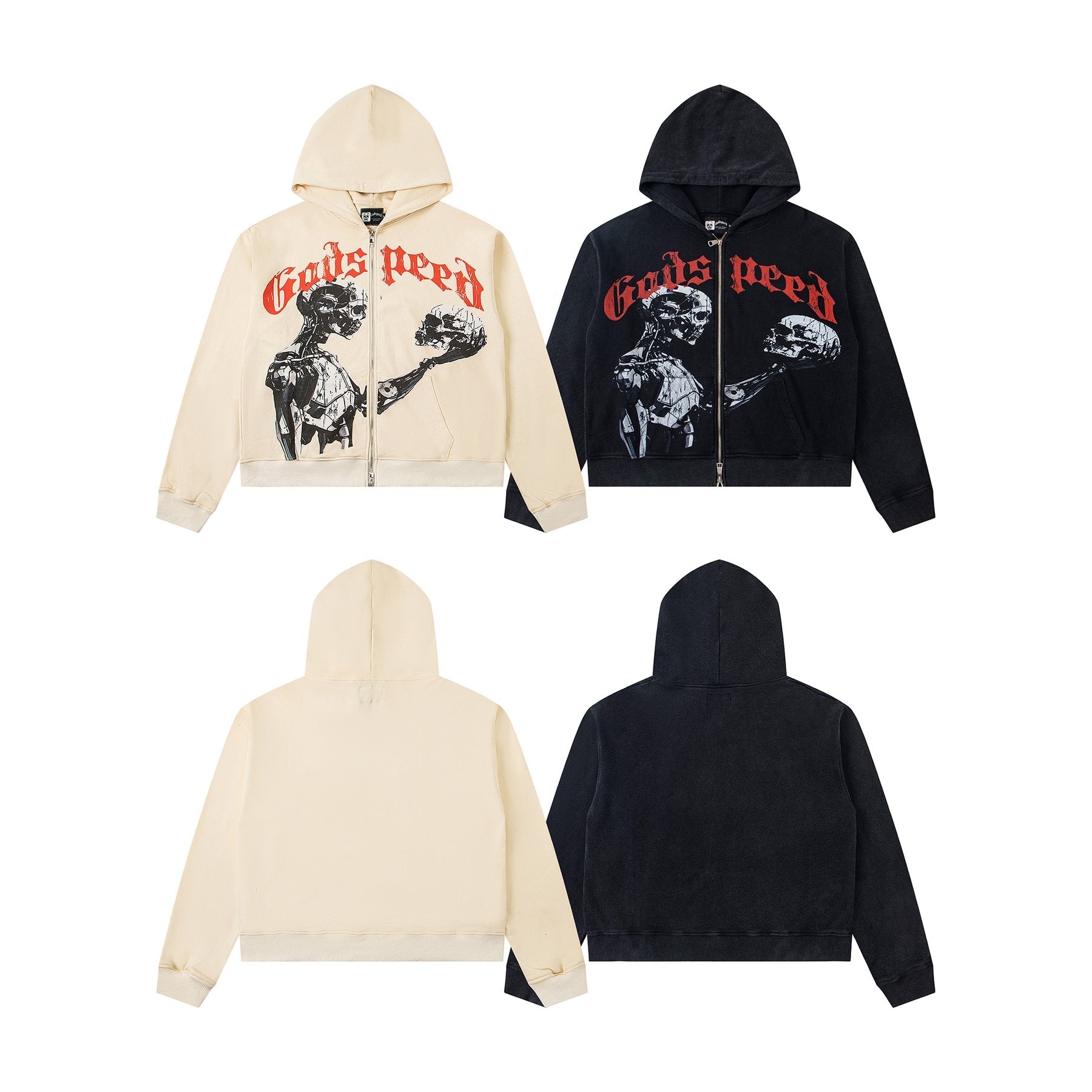 Godspeed Full-Zip Graphic Hoodie — comparison
