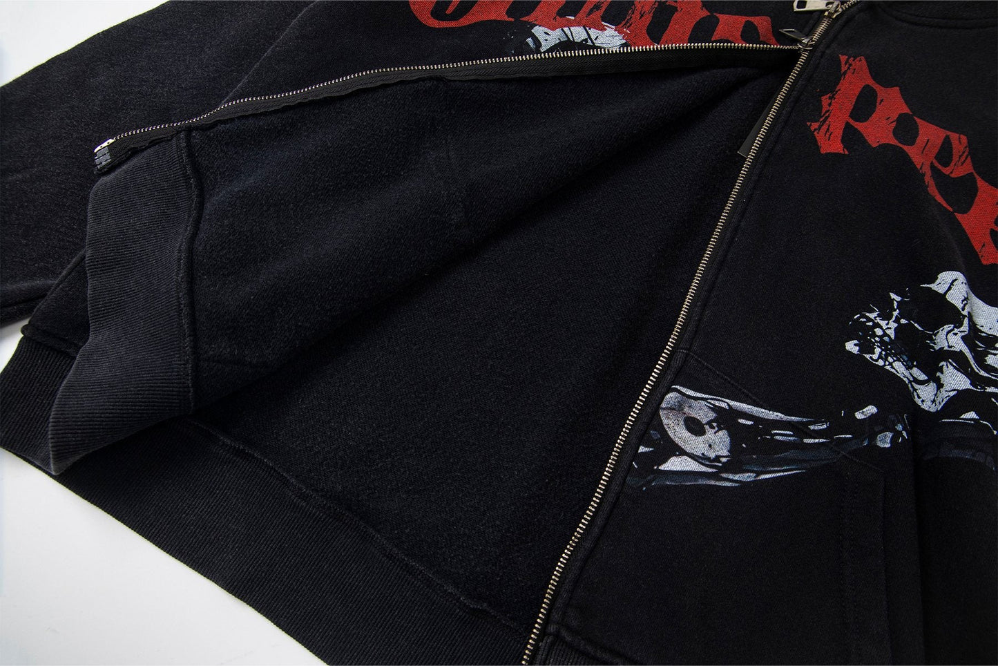 Godspeed Full-Zip Graphic Hoodie — detail