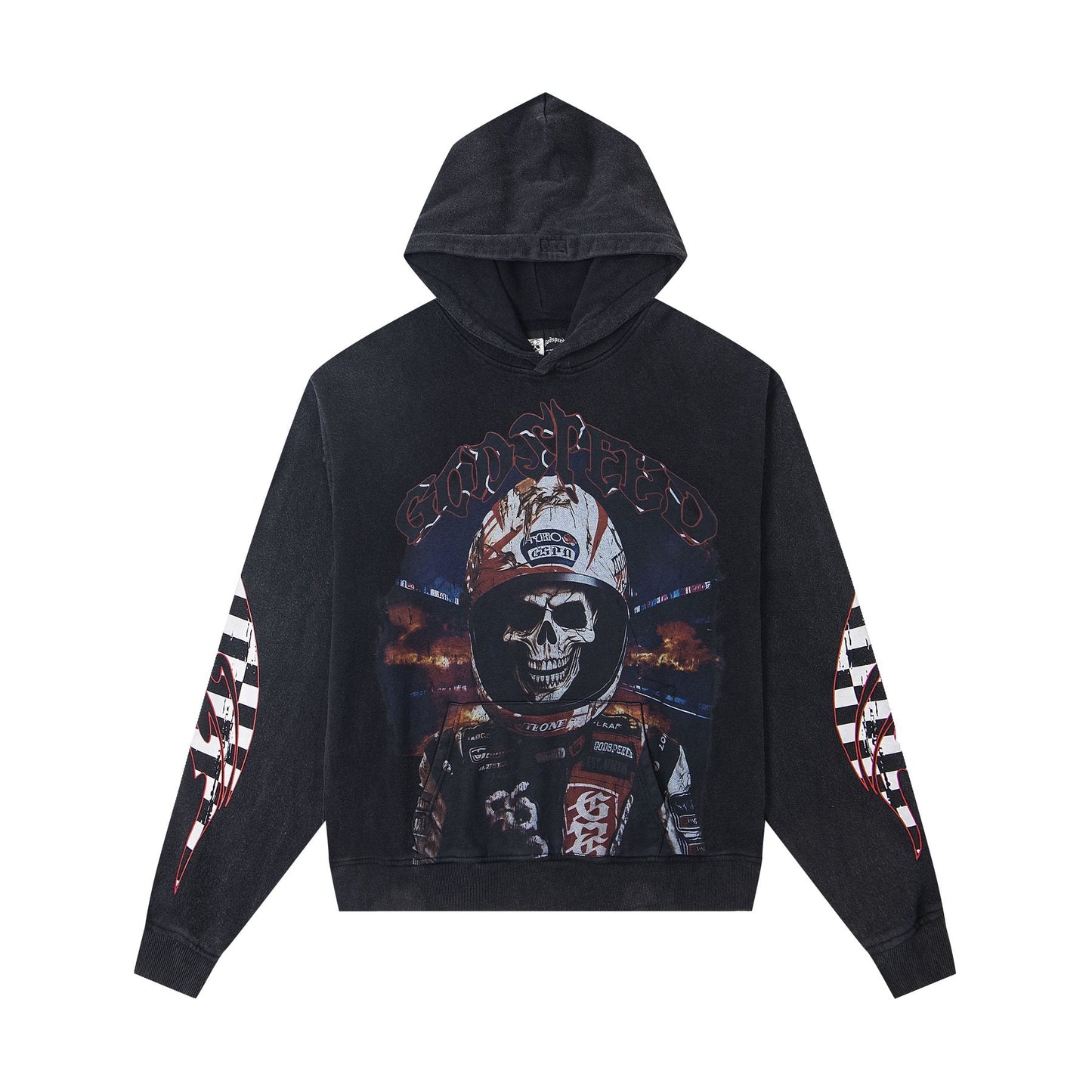 Godspeed Out of Many One Graphic Hoodie — front