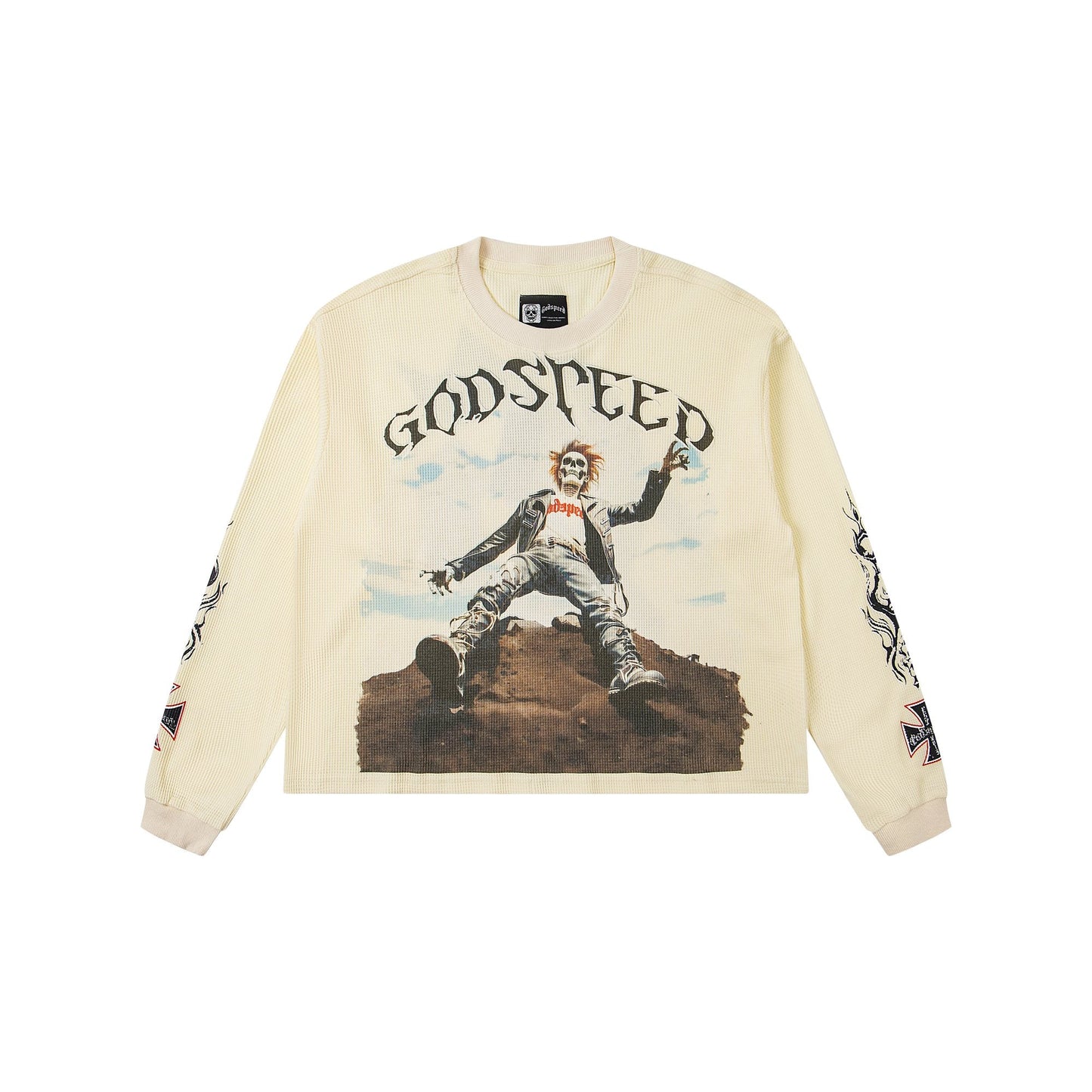 Godspeed E Pluribus Unum Graphic Long-Sleeve T-Shirt — hero