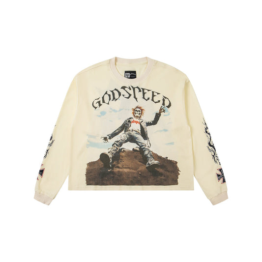 Godspeed E Pluribus Unum Graphic Long-Sleeve T-Shirt — hero