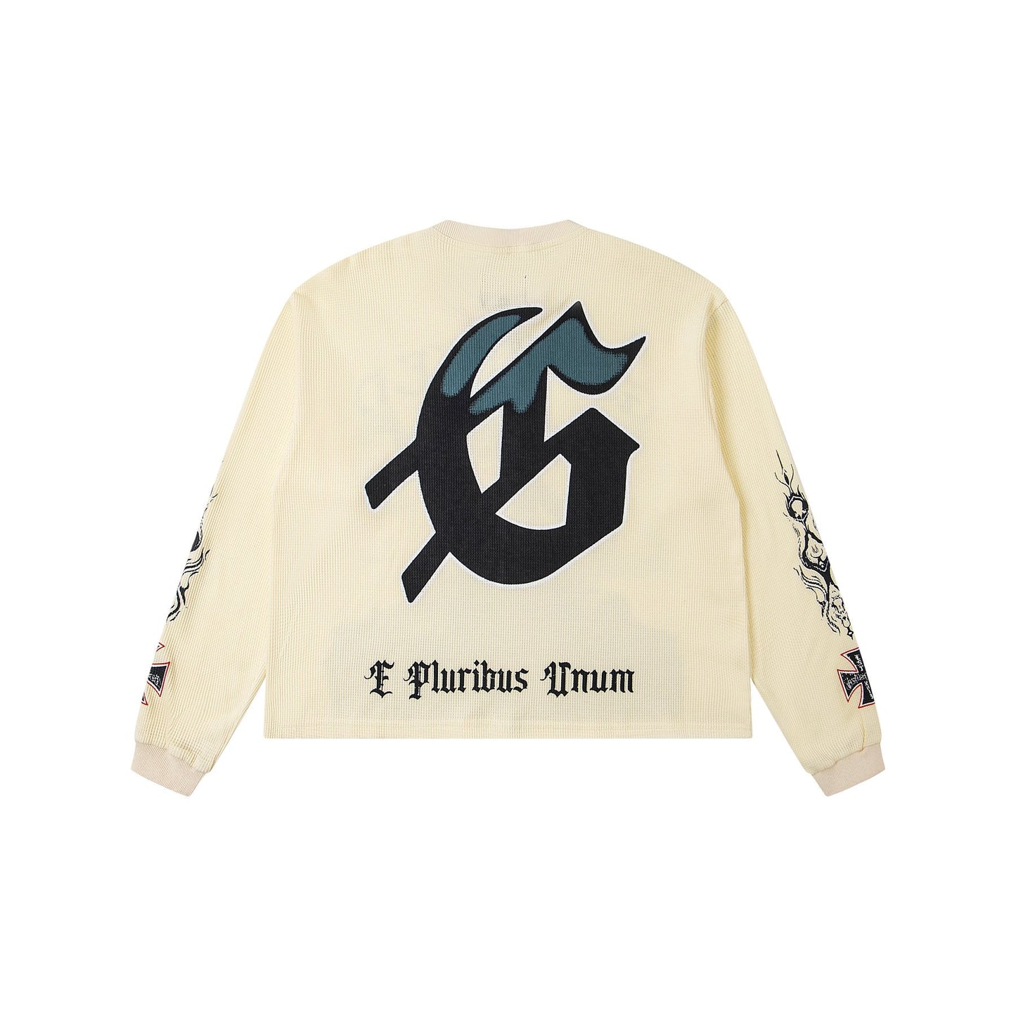 Godspeed E Pluribus Unum Graphic Long-Sleeve T-Shirt — back