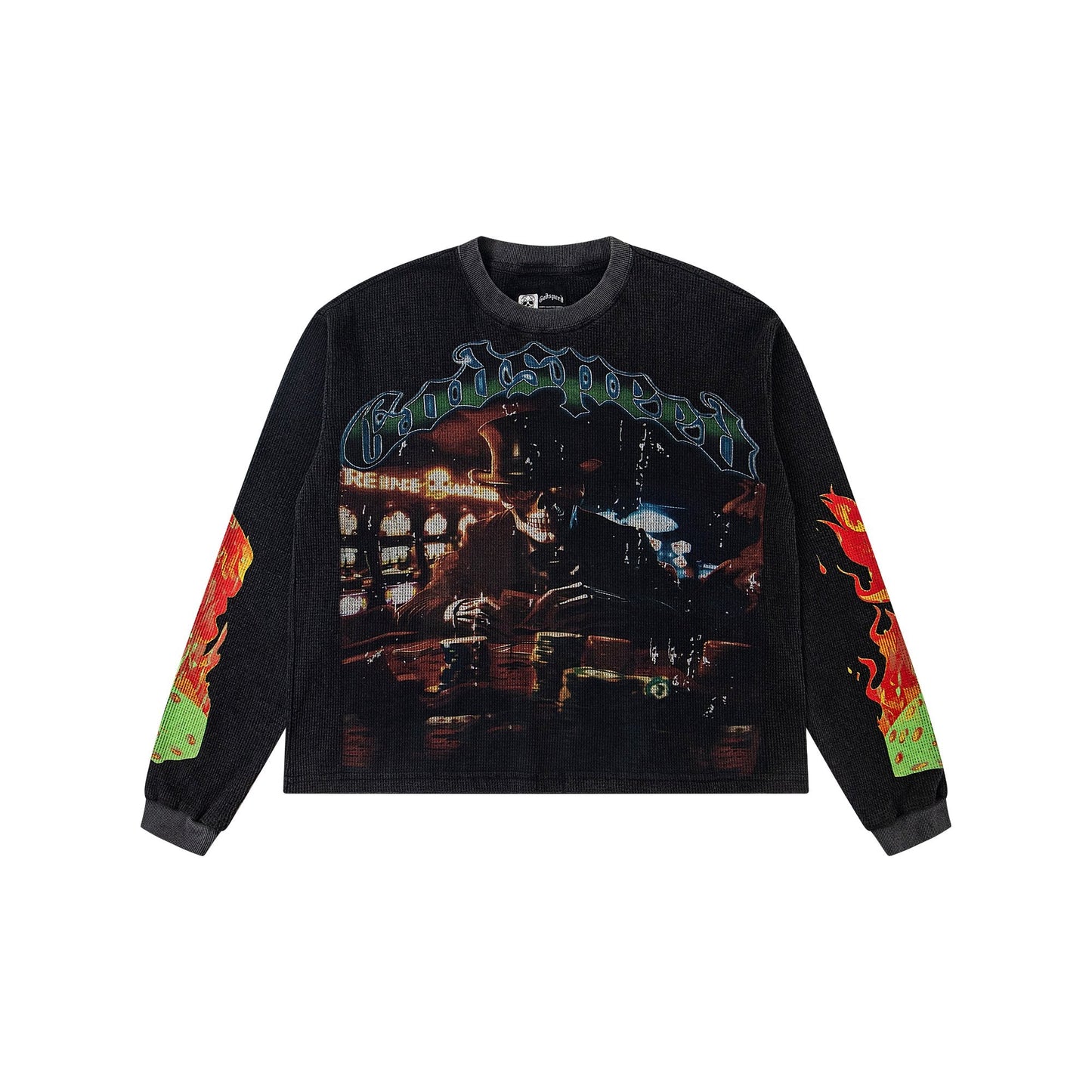 Godspeed E Pluribus Unum Graphic Long-Sleeve T-Shirt — hero