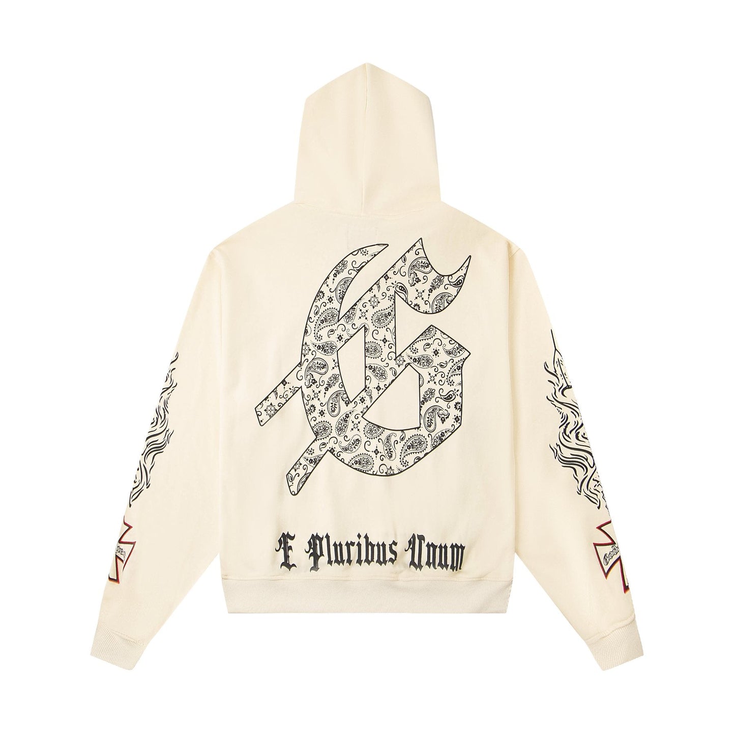 Godspeed Hollywood Fire Graphic Hoodie — back
