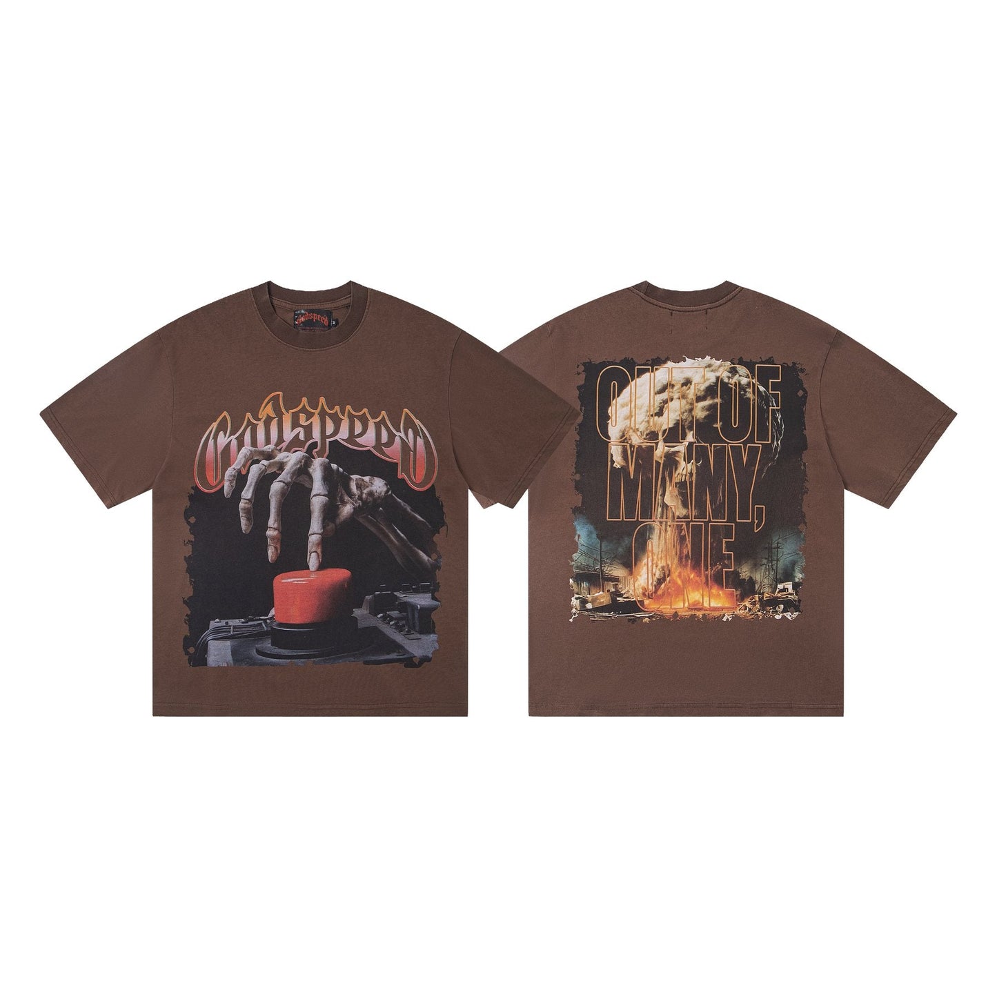 Godspeed Cult of Many Graphic Short-Sleeve T-Shirt — front
