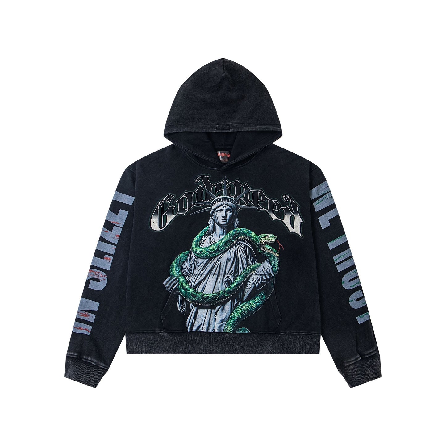 Godspeed Top 5 Slizzy Graphic Hoodie — front