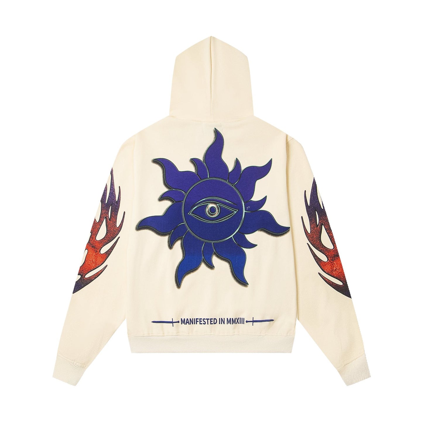 Godspeed UFO & Sun-Eye Graphic Hoodie — back