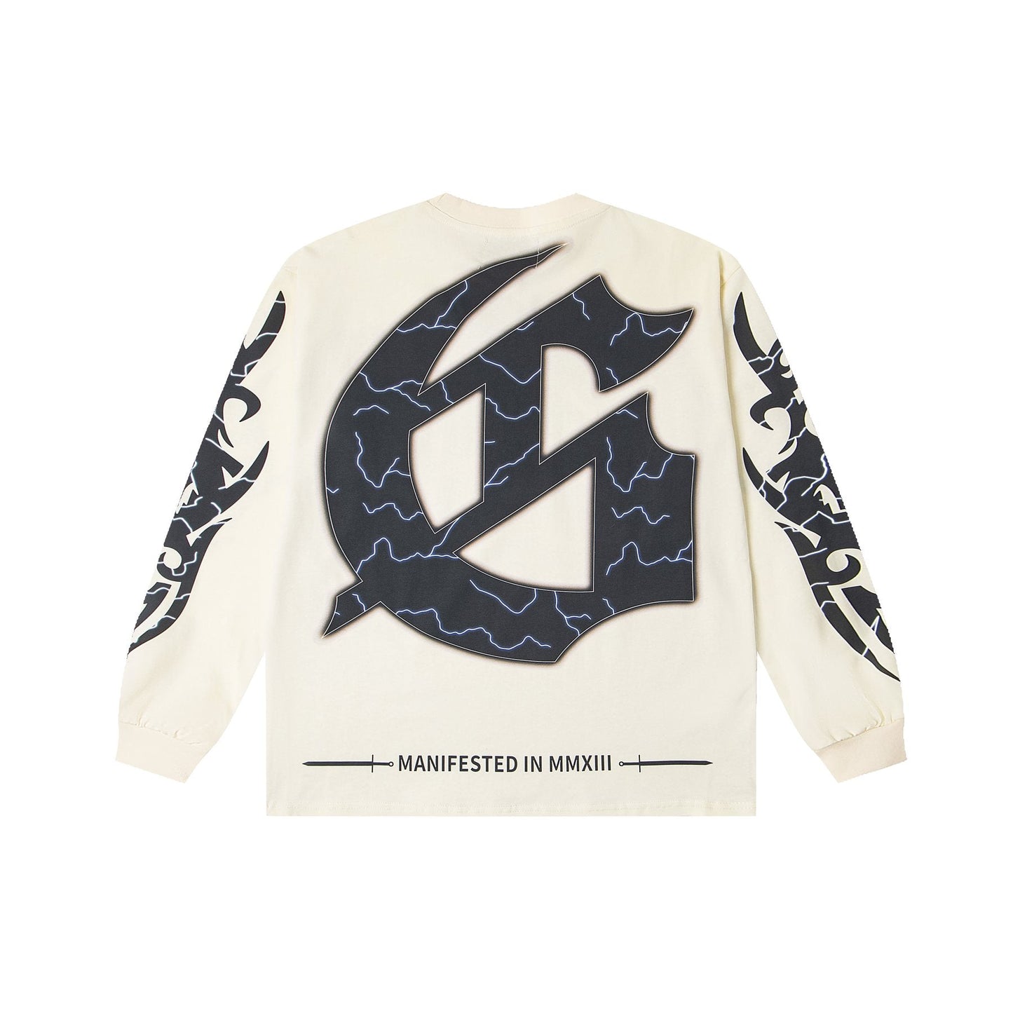 Godspeed Manifested in MMXXIII Graphic Long-Sleeve T-Shirt — back