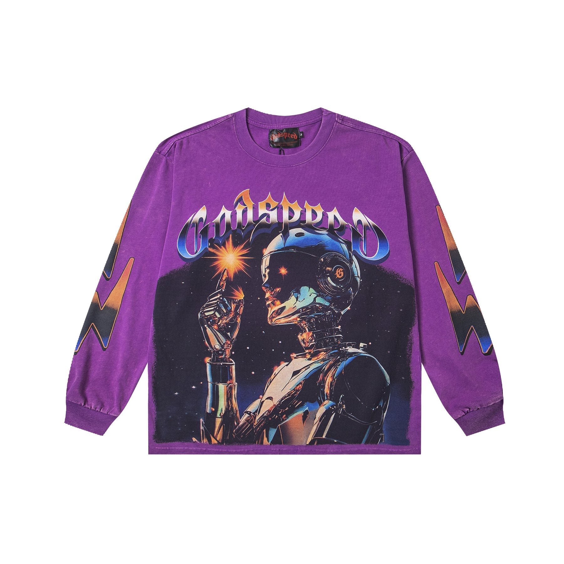 Godspeed E Pluribus Unum Washed Long-Sleeve T-Shirt — front