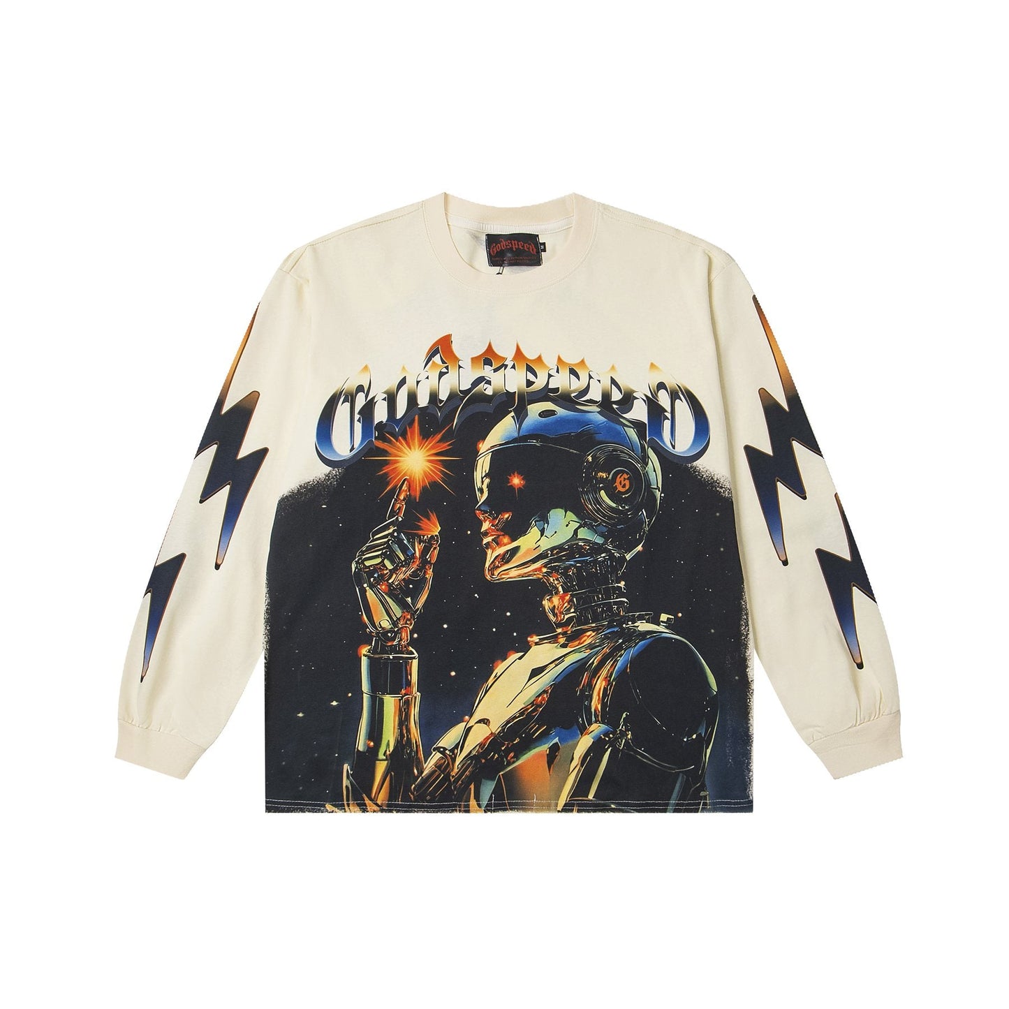 Godspeed E Pluribus Unum Washed Long-Sleeve T-Shirt — front