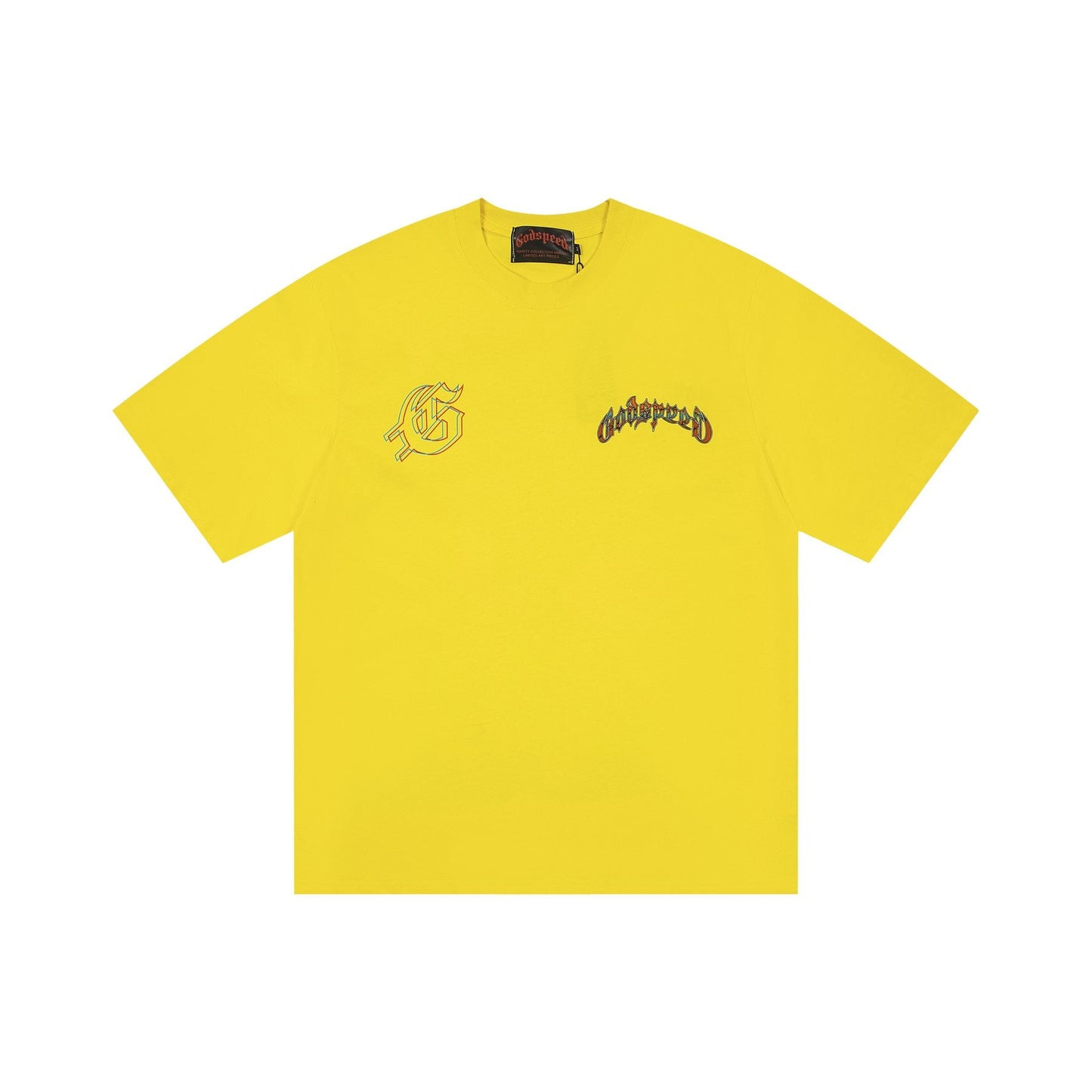 Godspeed Skeleton Back Graphic T-Shirt — front