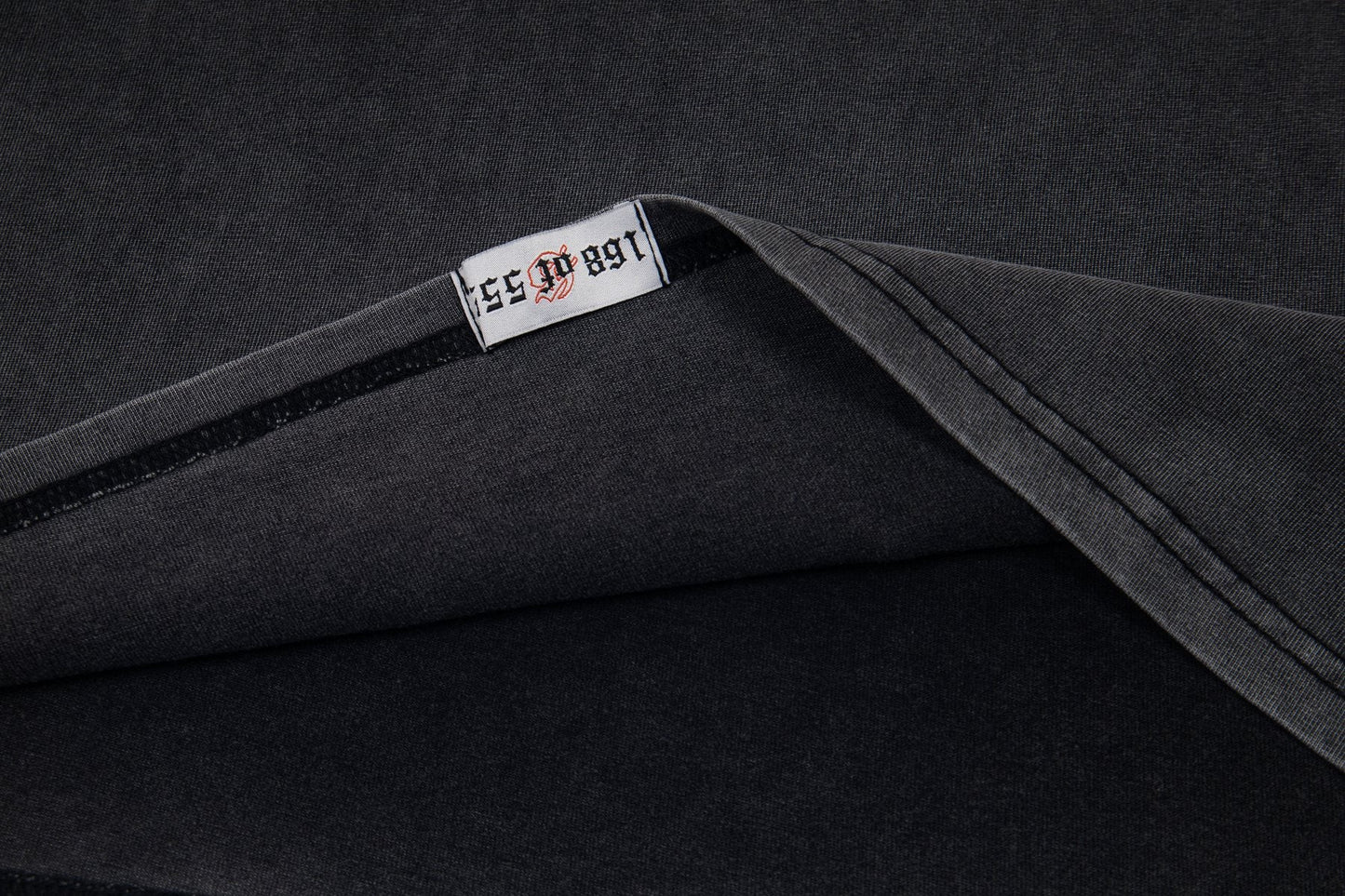 Godspeed Skull & 13 Graphic Short-Sleeve T-Shirt — neck_label