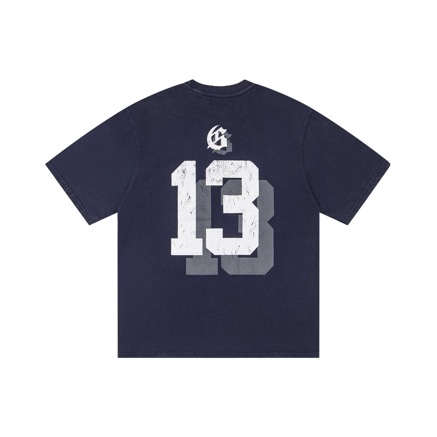 Godspeed Skull & 13 Graphic Short-Sleeve T-Shirt — back