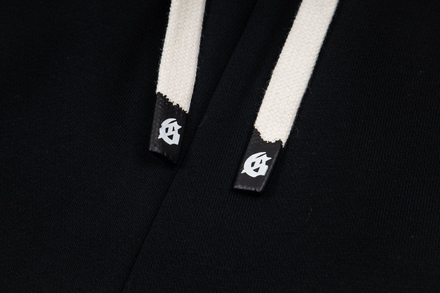 Godspeed Printed Side-Panel Drawstring Shorts — detail