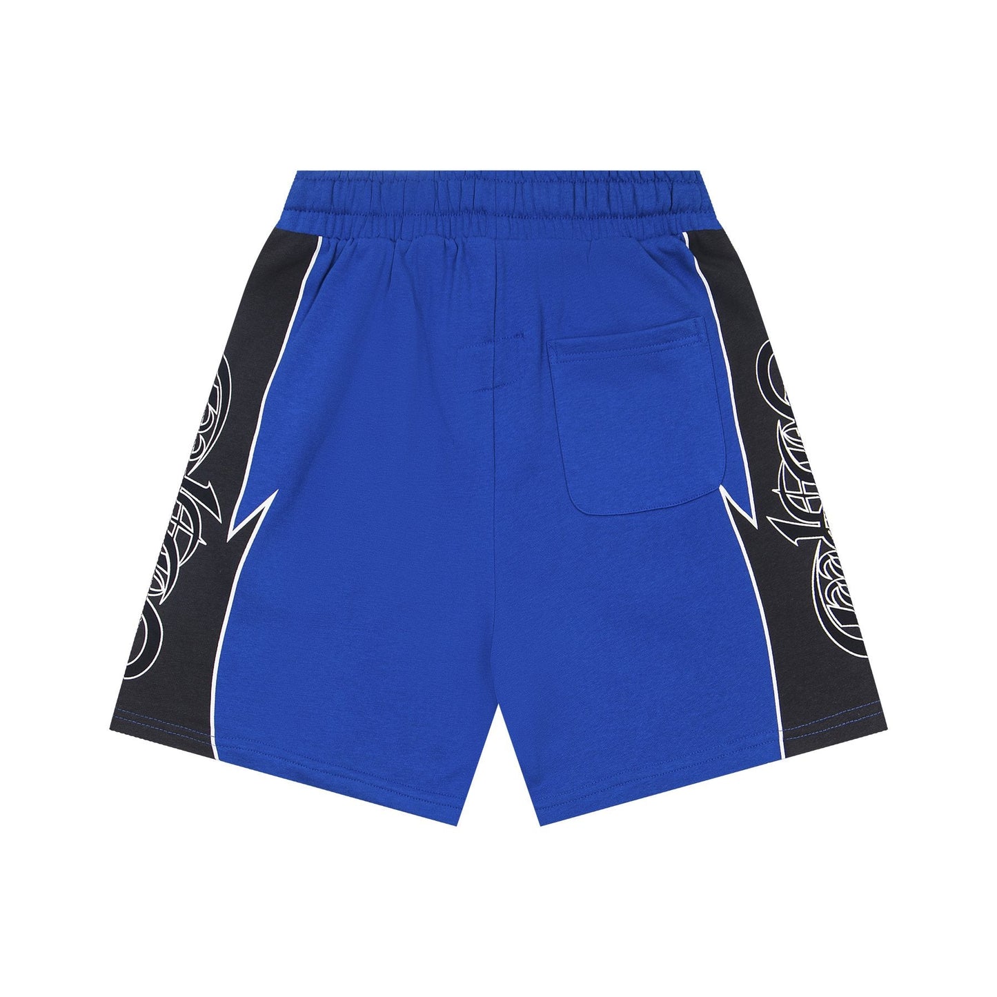 Godspeed Printed Side-Panel Drawstring Shorts — back