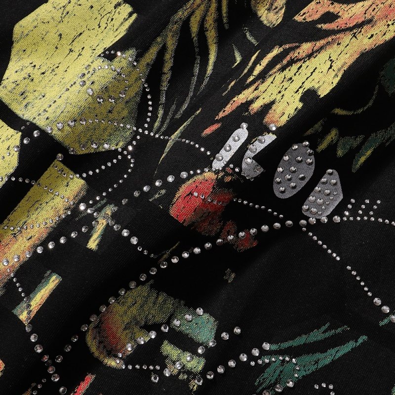 RARE PEACE Save Our Souls Skull Graphic T-Shirt — detail