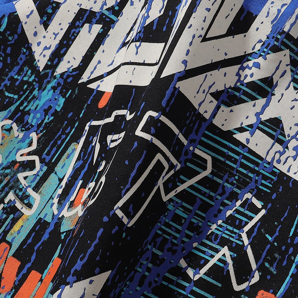 R3BEL Night City Character Graphic T-Shirt — detail