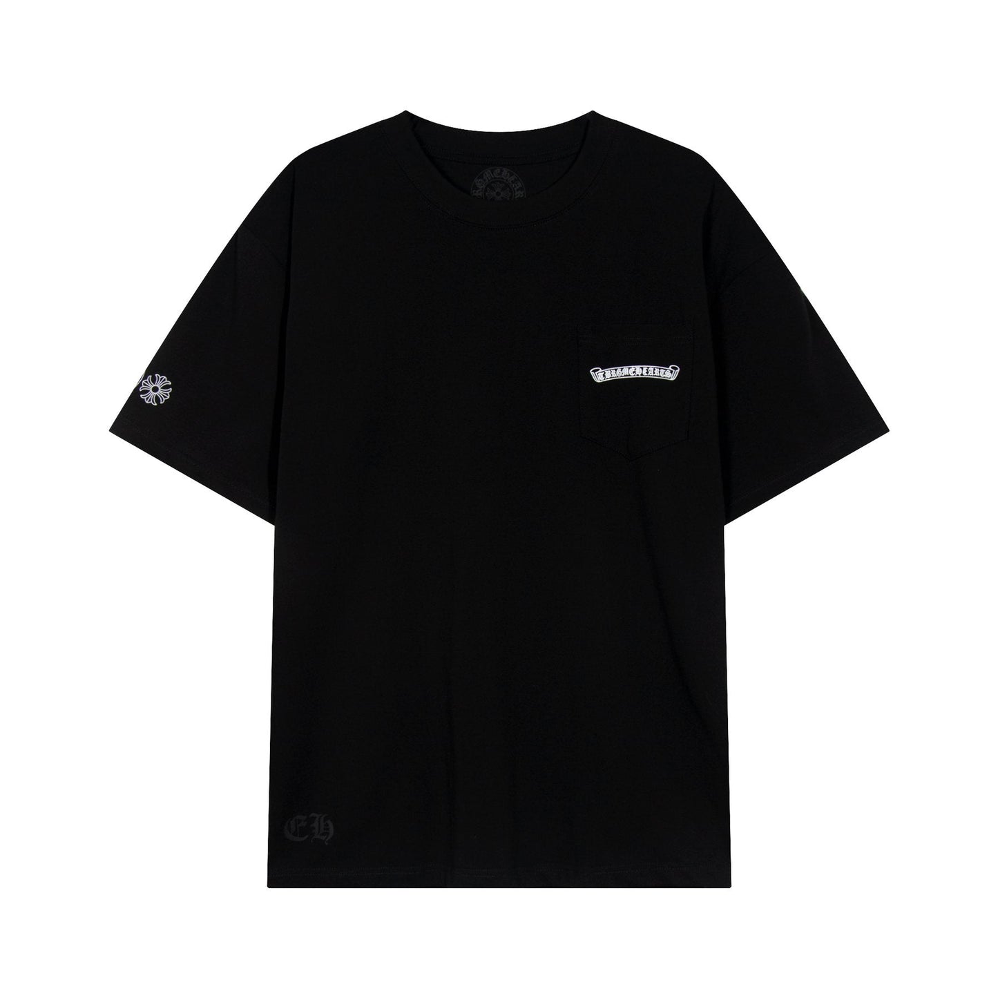Chrome Hearts Rainbow Horseshoe Cross Graphic T-Shirt — front