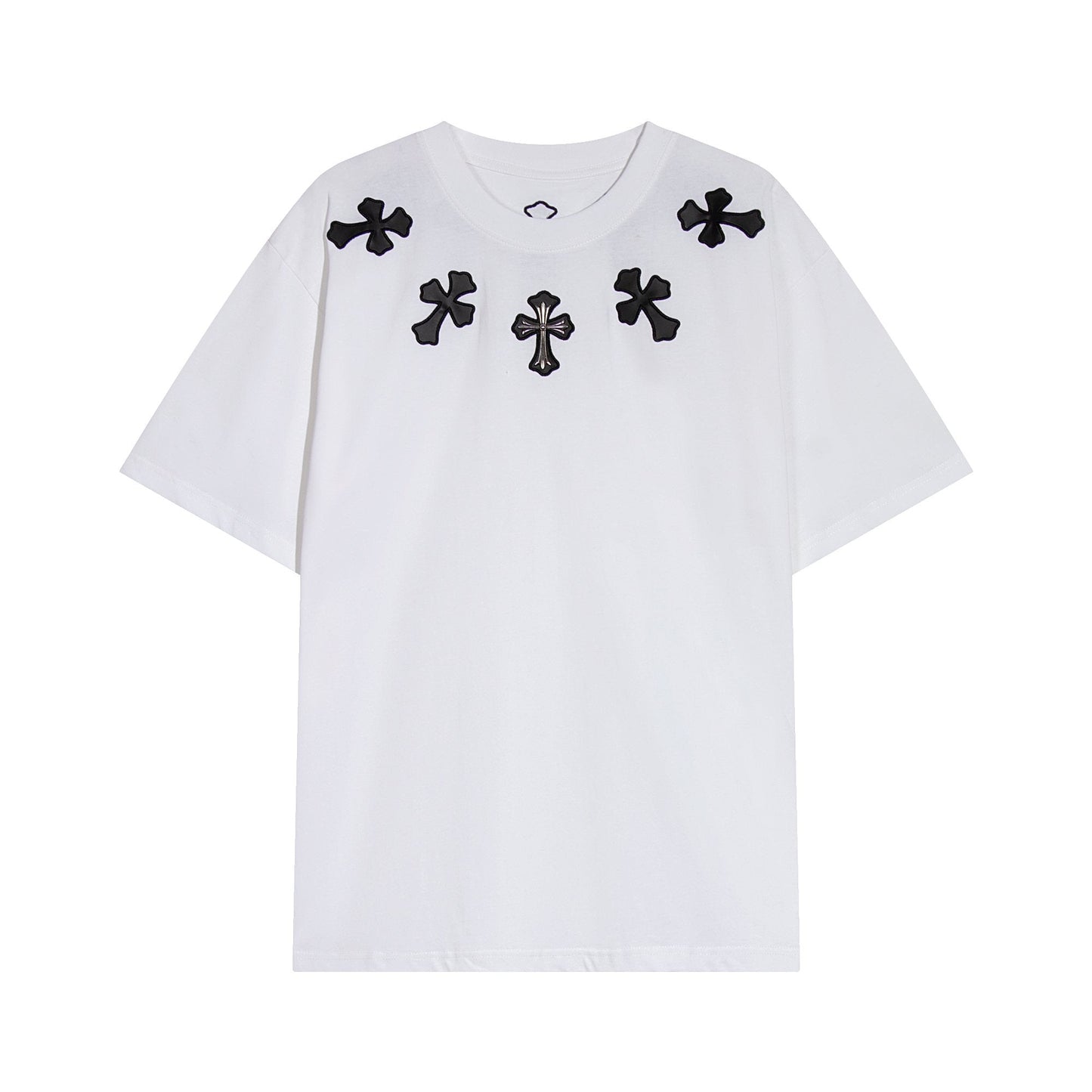 Chrome Hearts Cross Applique Short-Sleeve T-Shirt — hero
