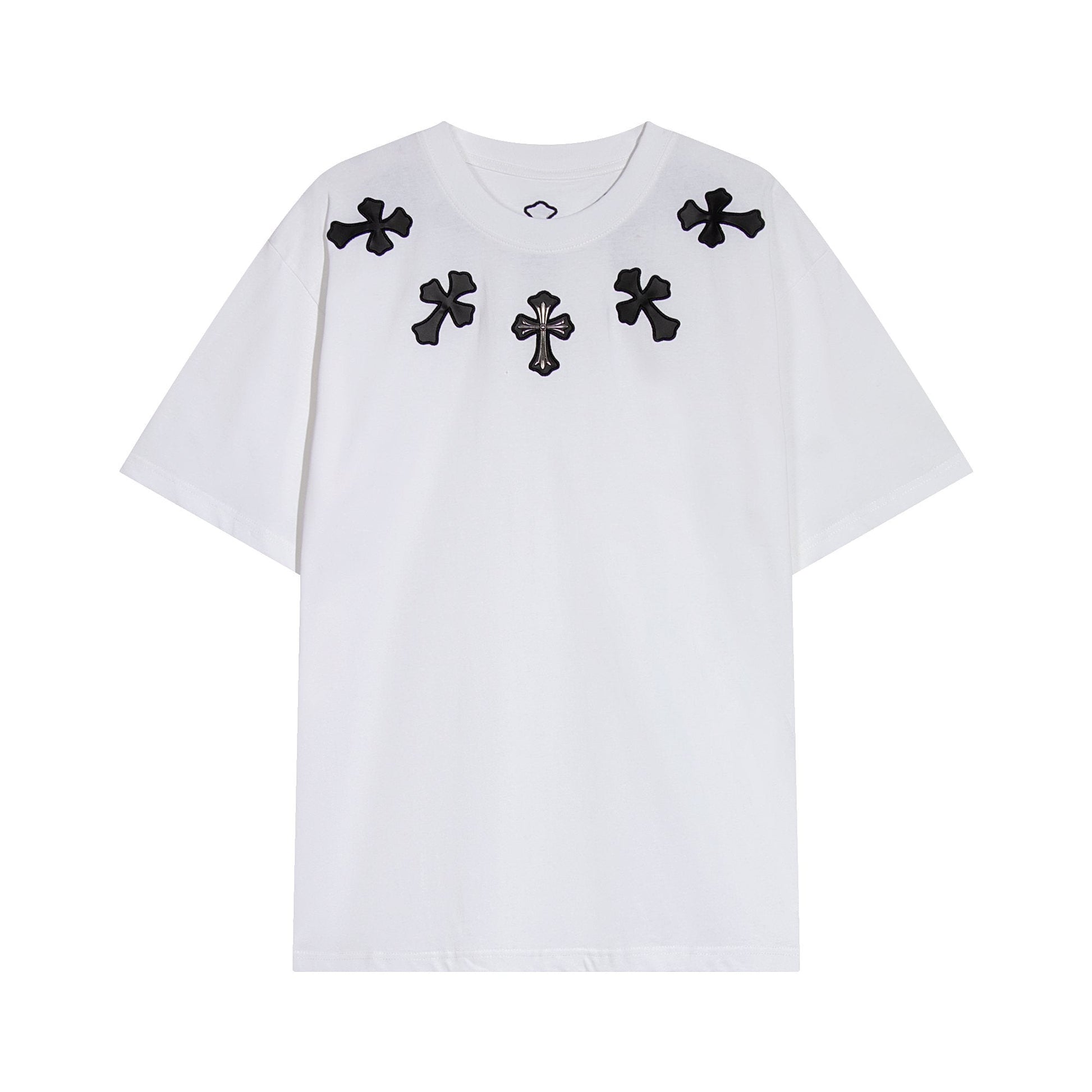 Chrome Hearts Cross Applique Short-Sleeve T-Shirt — hero