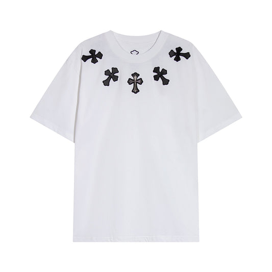 Chrome Hearts Cross Applique Short-Sleeve T-Shirt — hero
