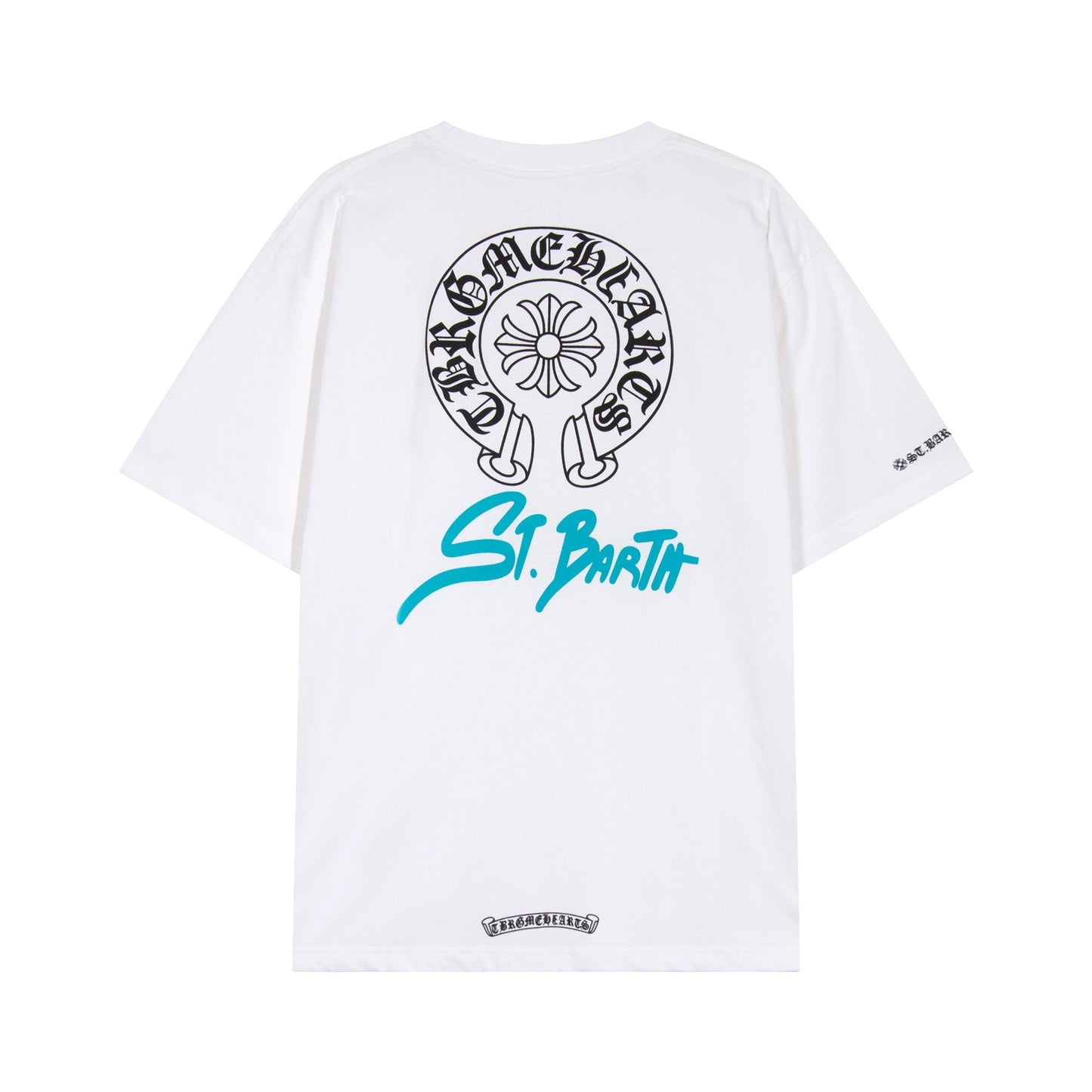 Chrome Hearts Horseshoe Floral Graphic T-Shirt — hero