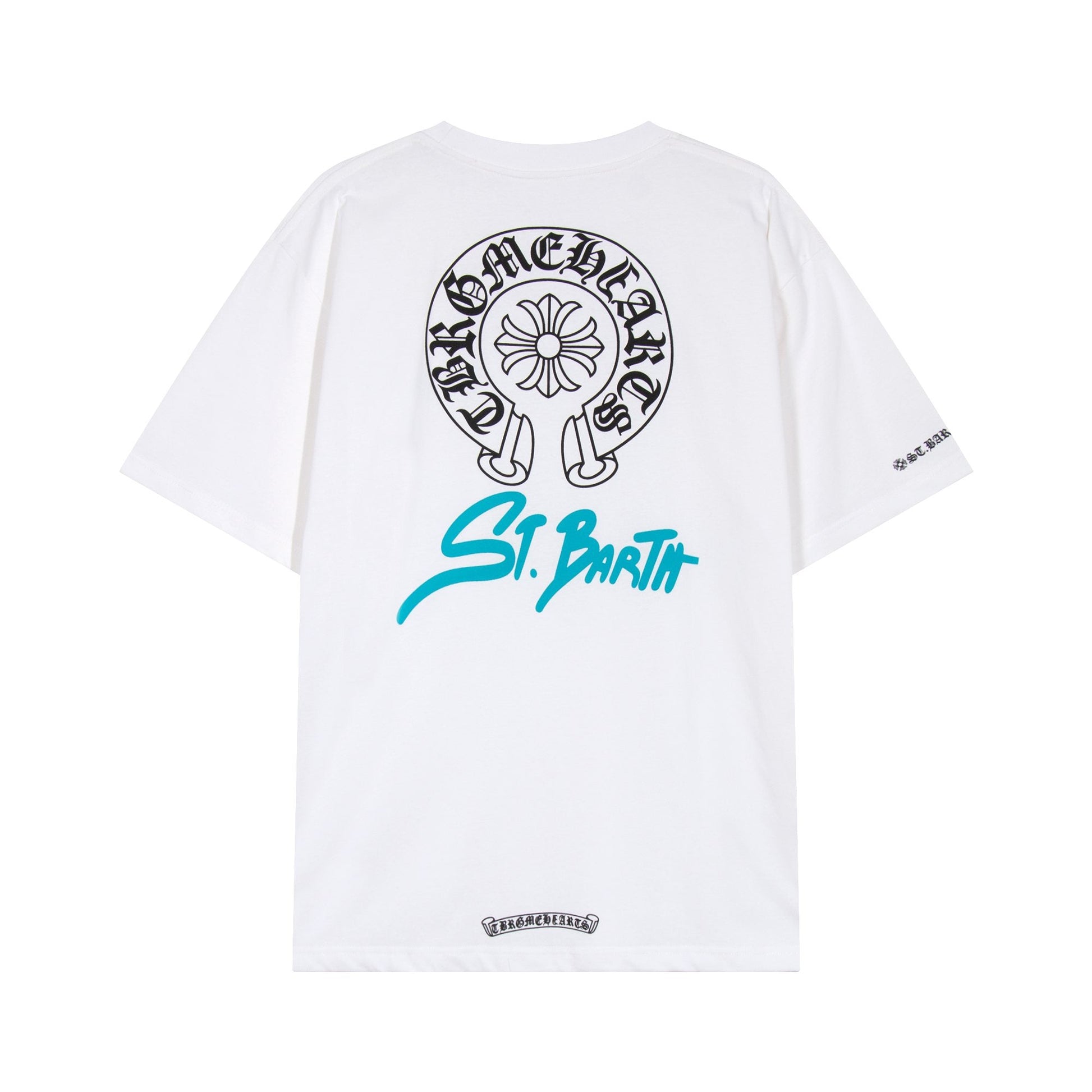 Chrome Hearts Horseshoe Floral Graphic T-Shirt — hero