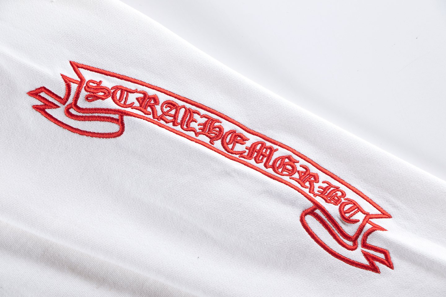 Chrome Hearts Flower Back Graphic Hoodie — detail