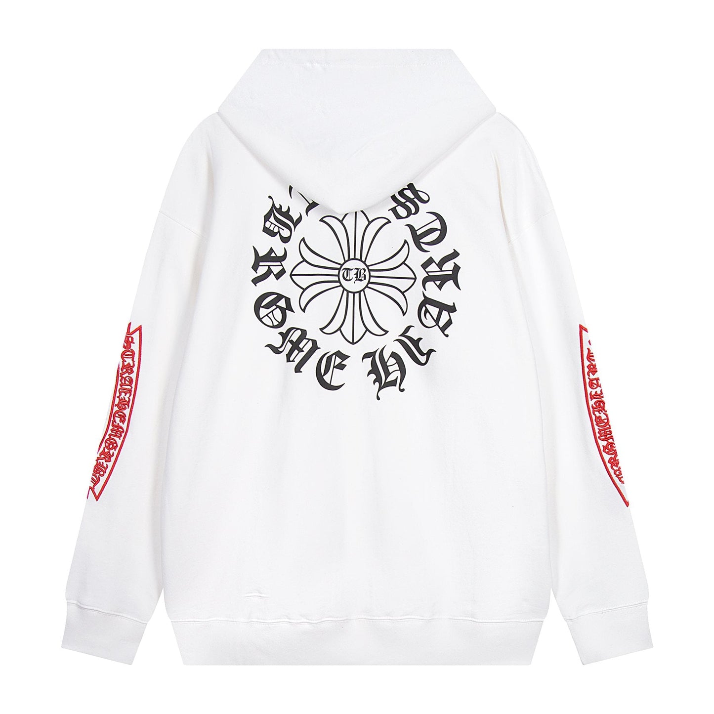 Chrome Hearts Flower Back Graphic Hoodie — back