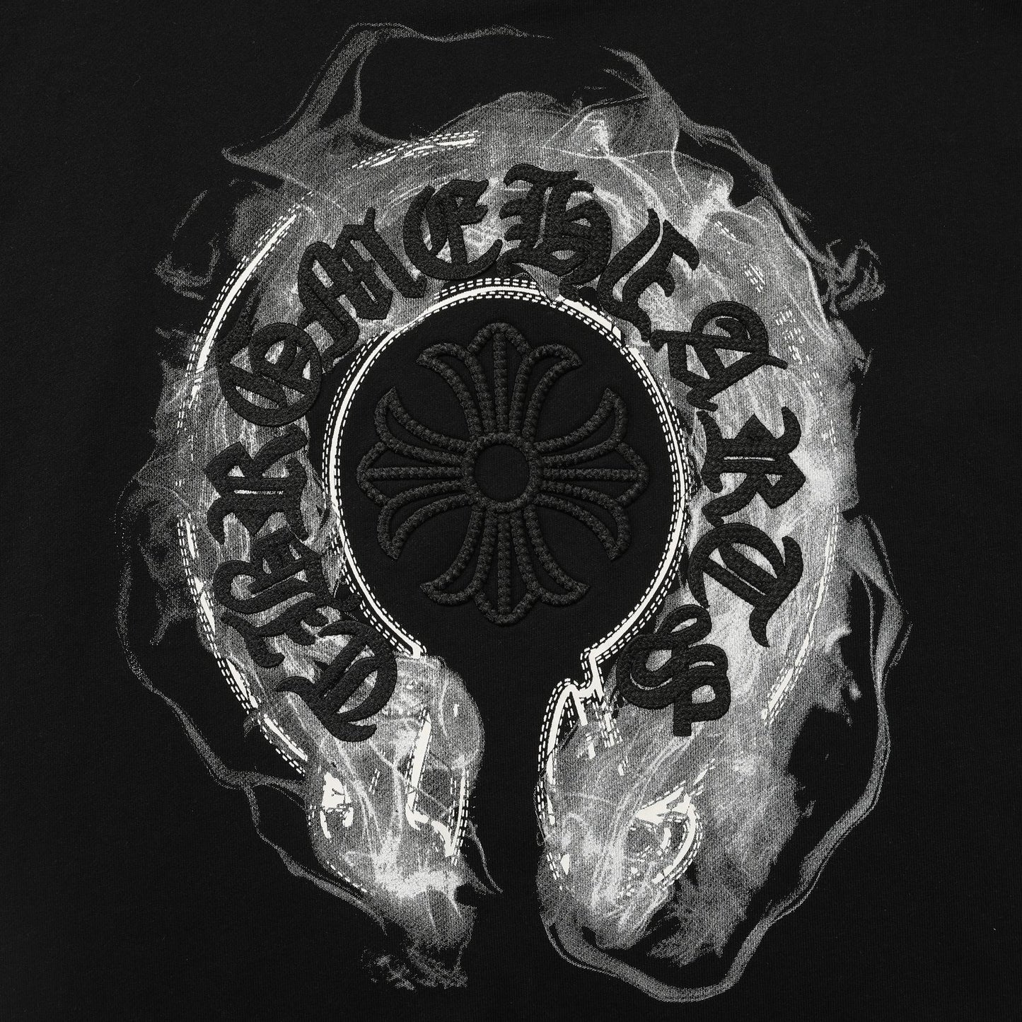 Chrome Hearts Cross Graphic Crewneck Sweatshirt — detail