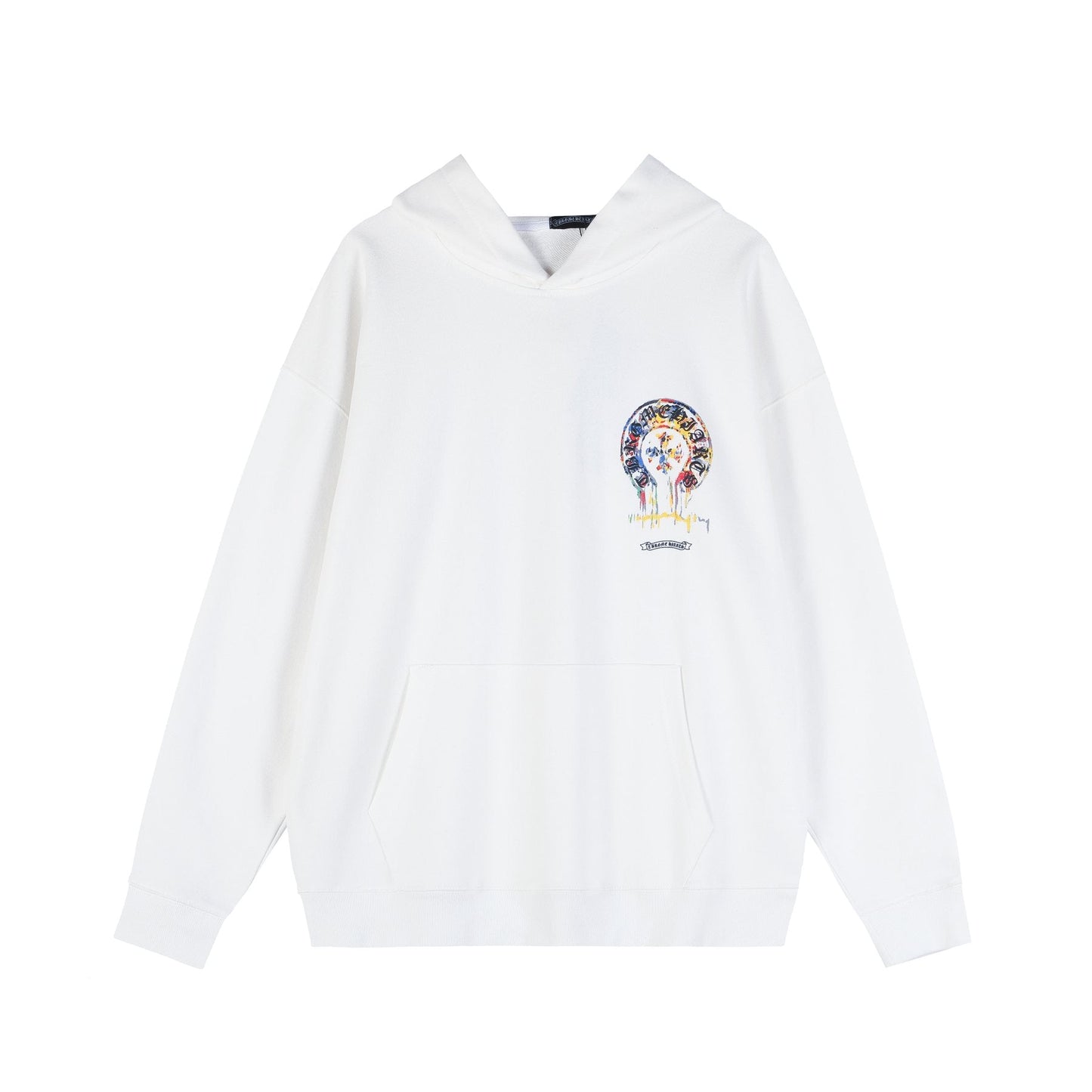 Chrome Hearts Sanskrit Graphic Pullover Hoodie — front