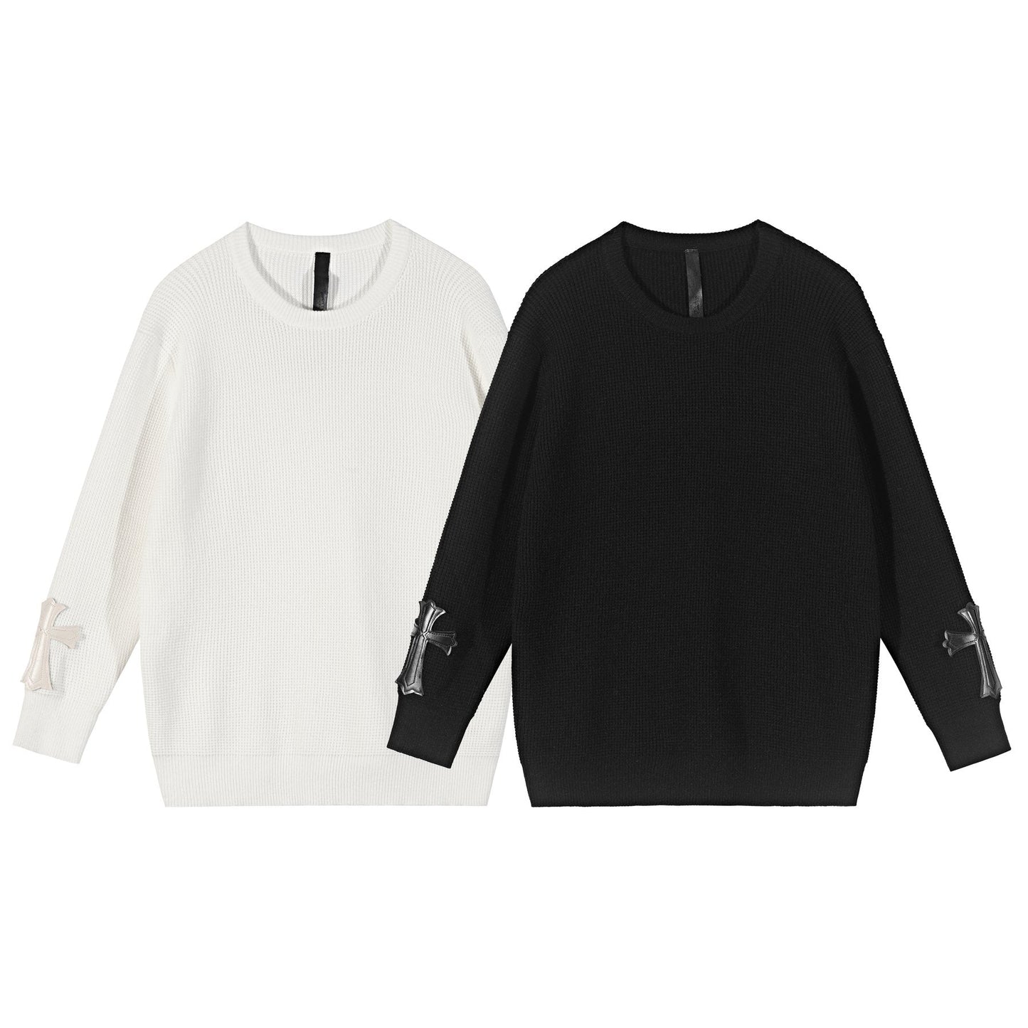 Chrome Hearts Cross Applique Knit Sweater — comparison