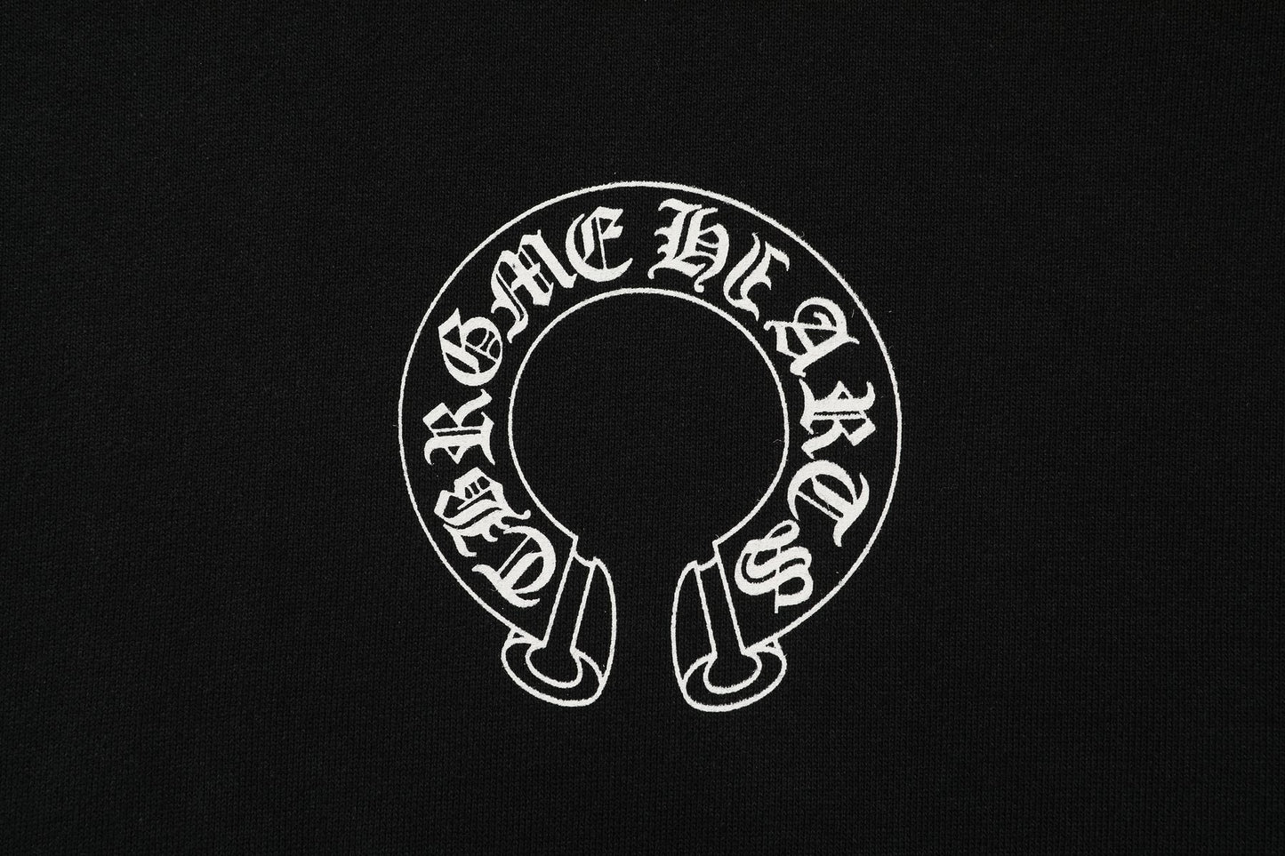 Chrome Hearts Horseshoe Graphic Pullover Hoodie — detail
