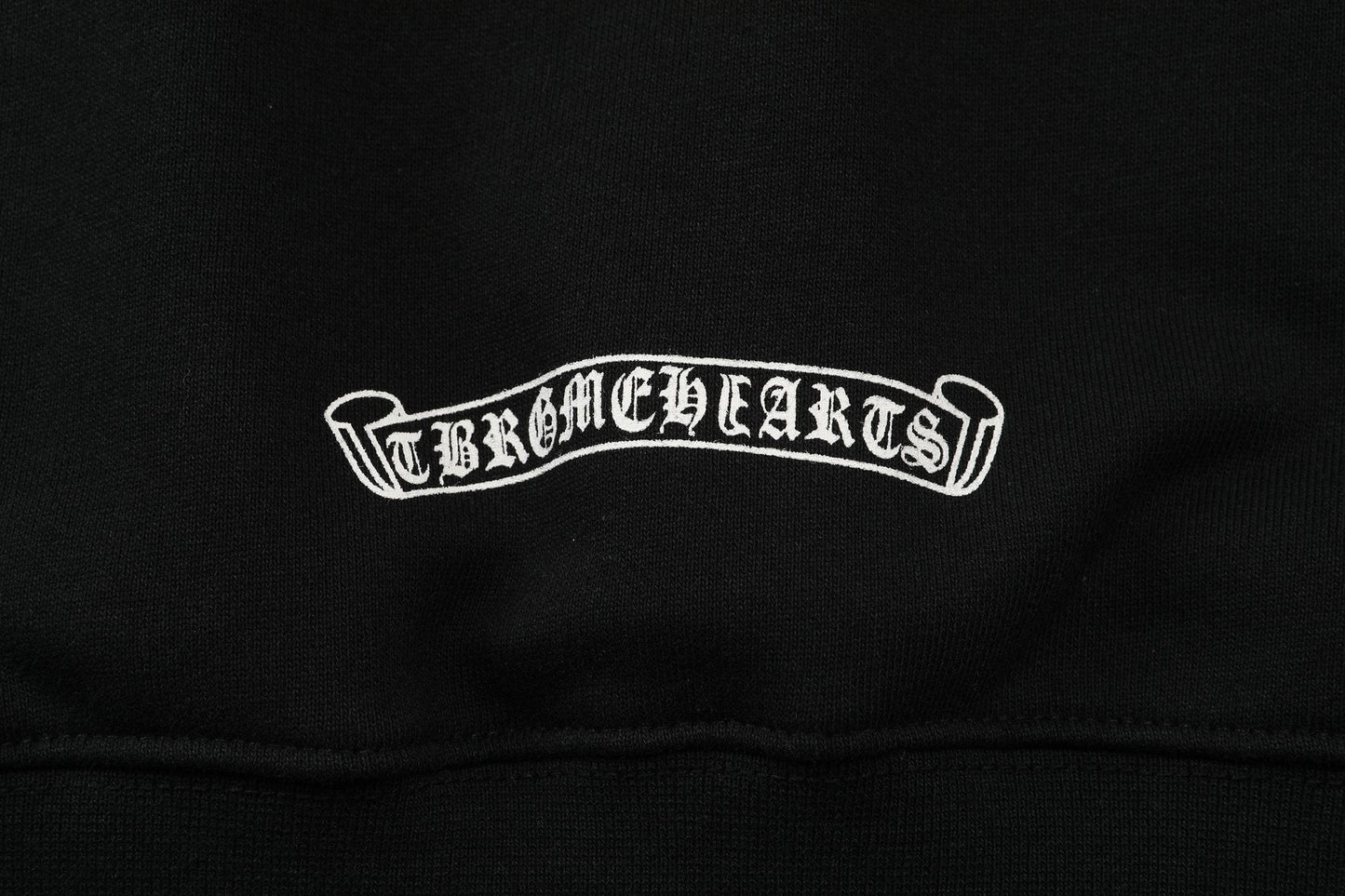 Chrome Hearts Horseshoe Graphic Pullover Hoodie — detail