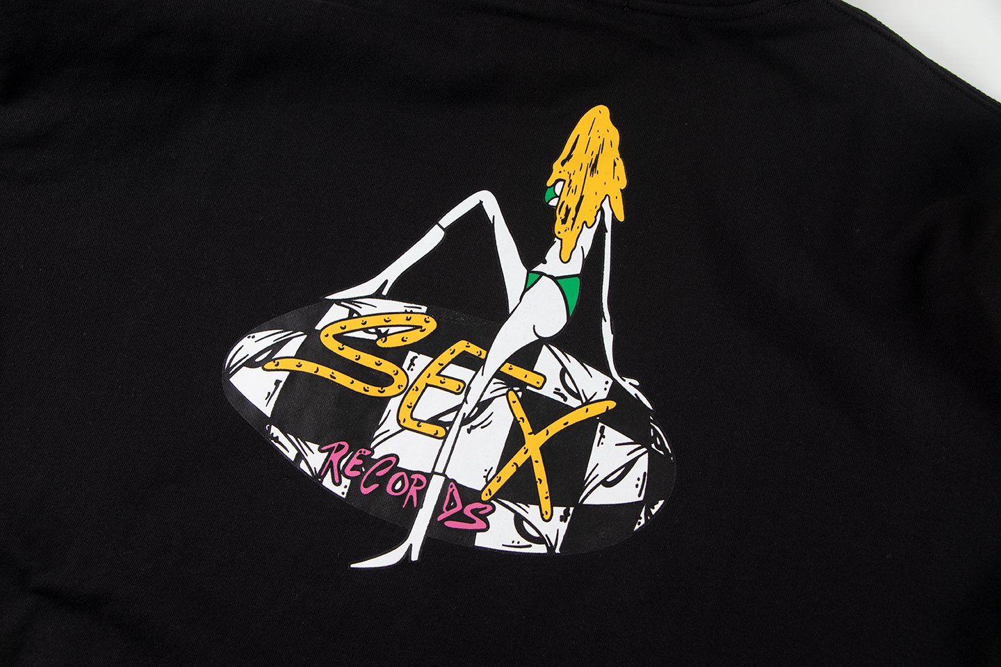 Chrome Hearts Multicolor Graphic Hoodie — detail