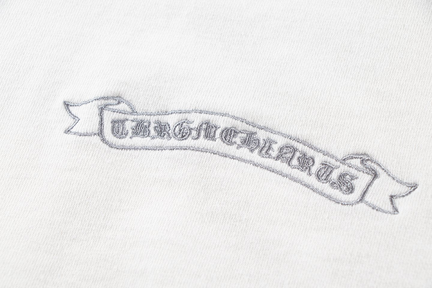 Chrome Hearts Rhinestone Horseshoe Applique Crewneck Sweatshirt — detail