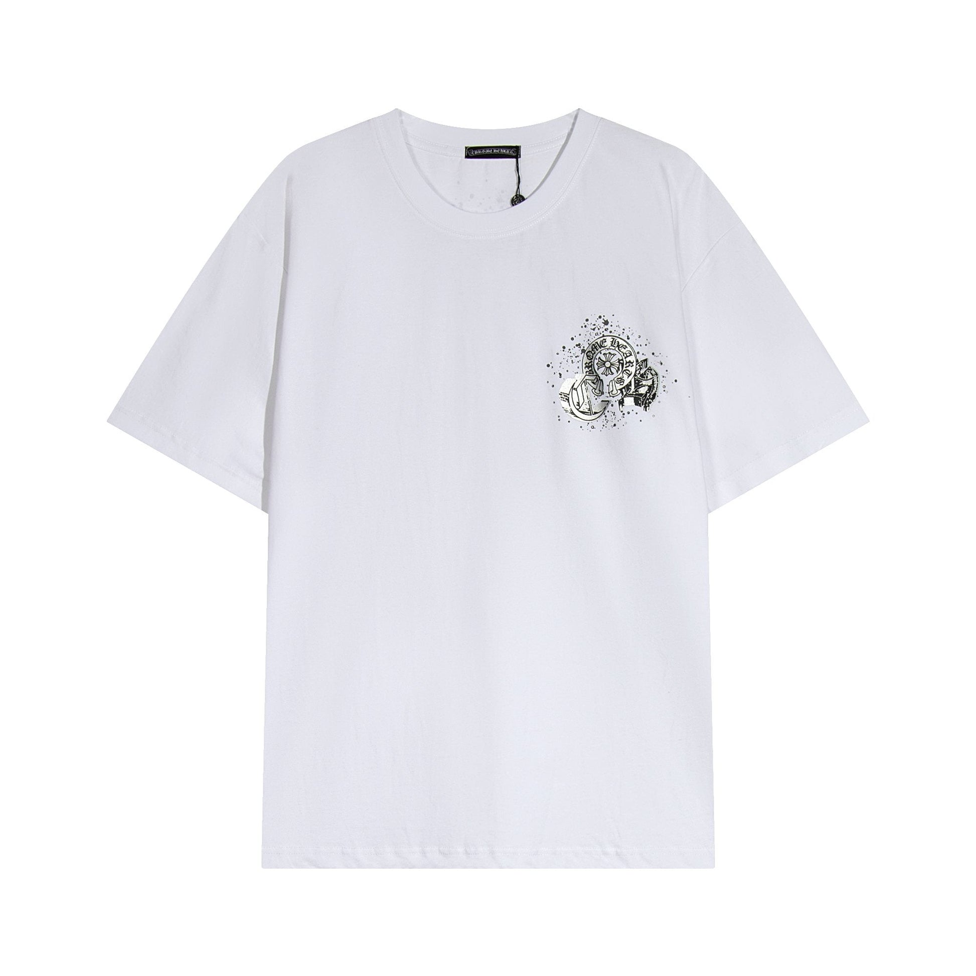 Chrome Hearts Splatter Rhinestone Graphic T-Shirt — hero
