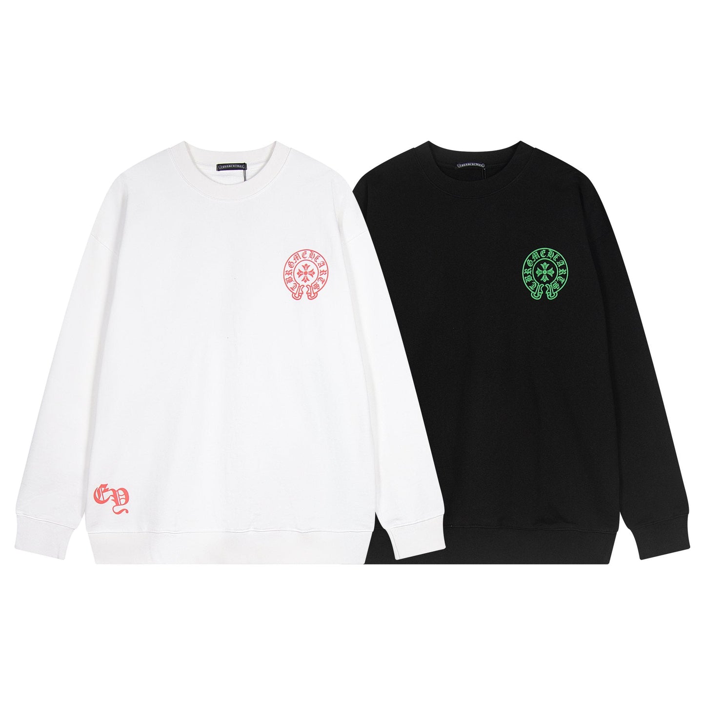 Chrome Hearts Star Gradient Cross Graphic Sweatshirt — comparison