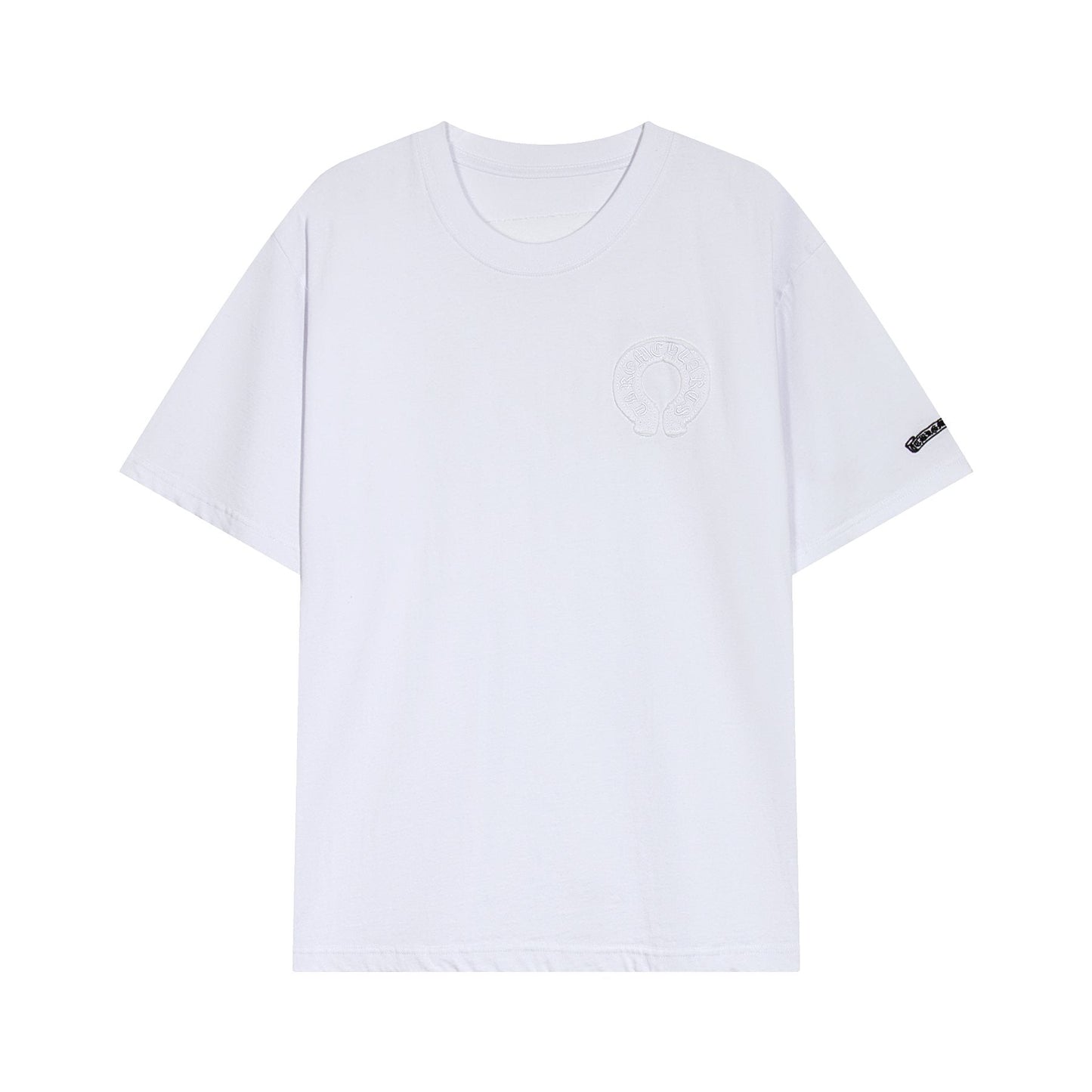 Chrome Hearts Horseshoe Floral Graphic T-Shirt — front