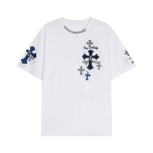 Chrome Hearts Cross Graphic Short-Sleeve T-Shirt — hero