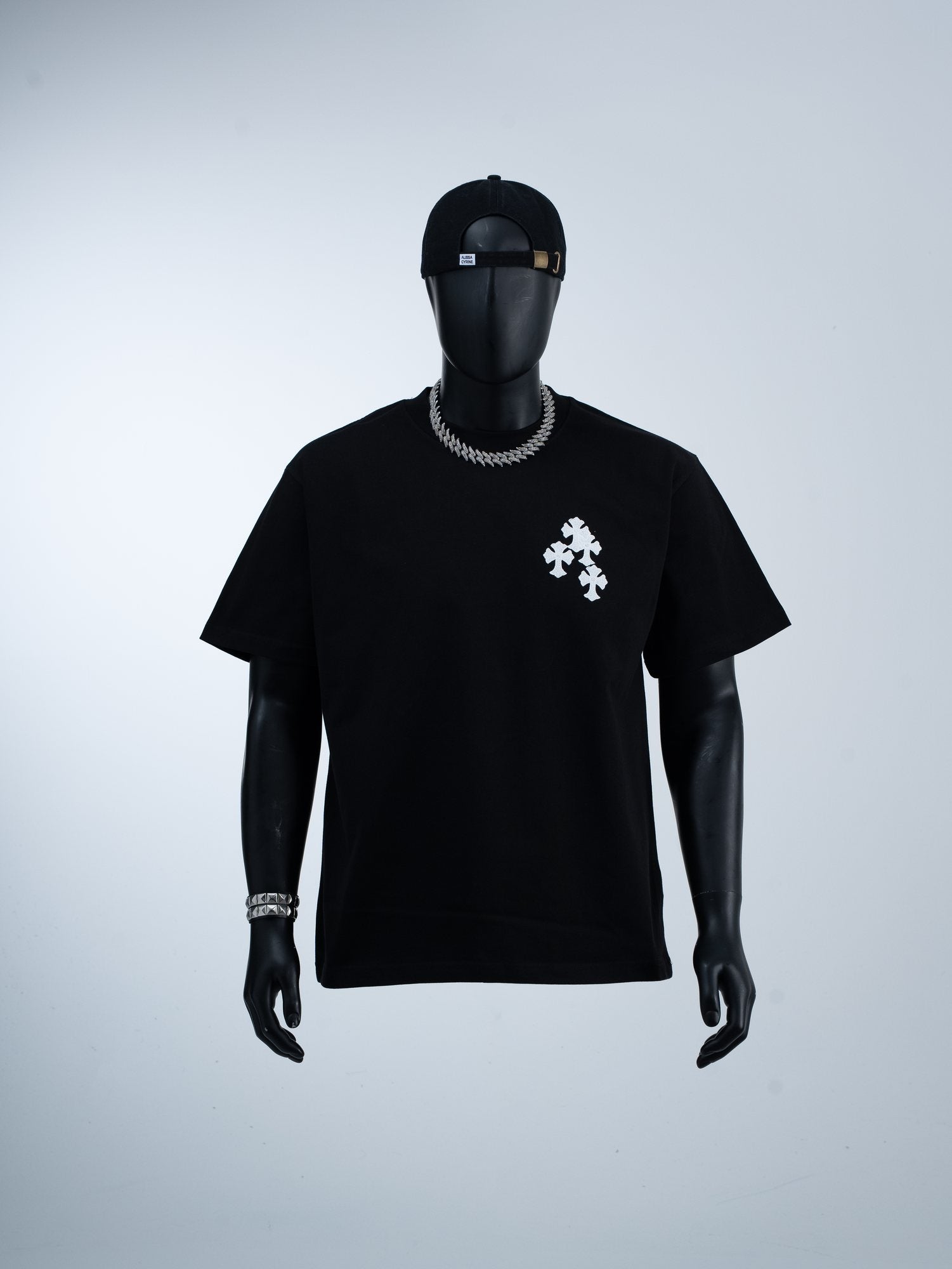 Chrome Hearts Ring Cross Graphic T-Shirt — hero
