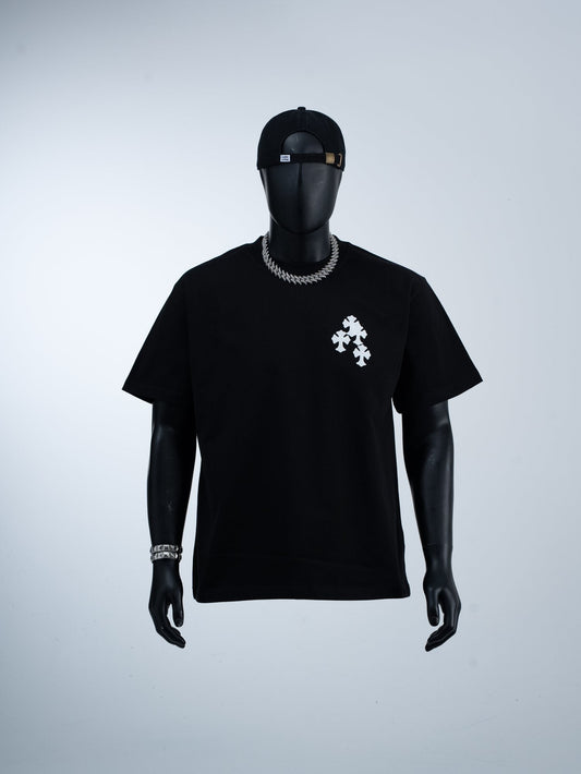 Chrome Hearts Ring Cross Graphic T-Shirt — hero