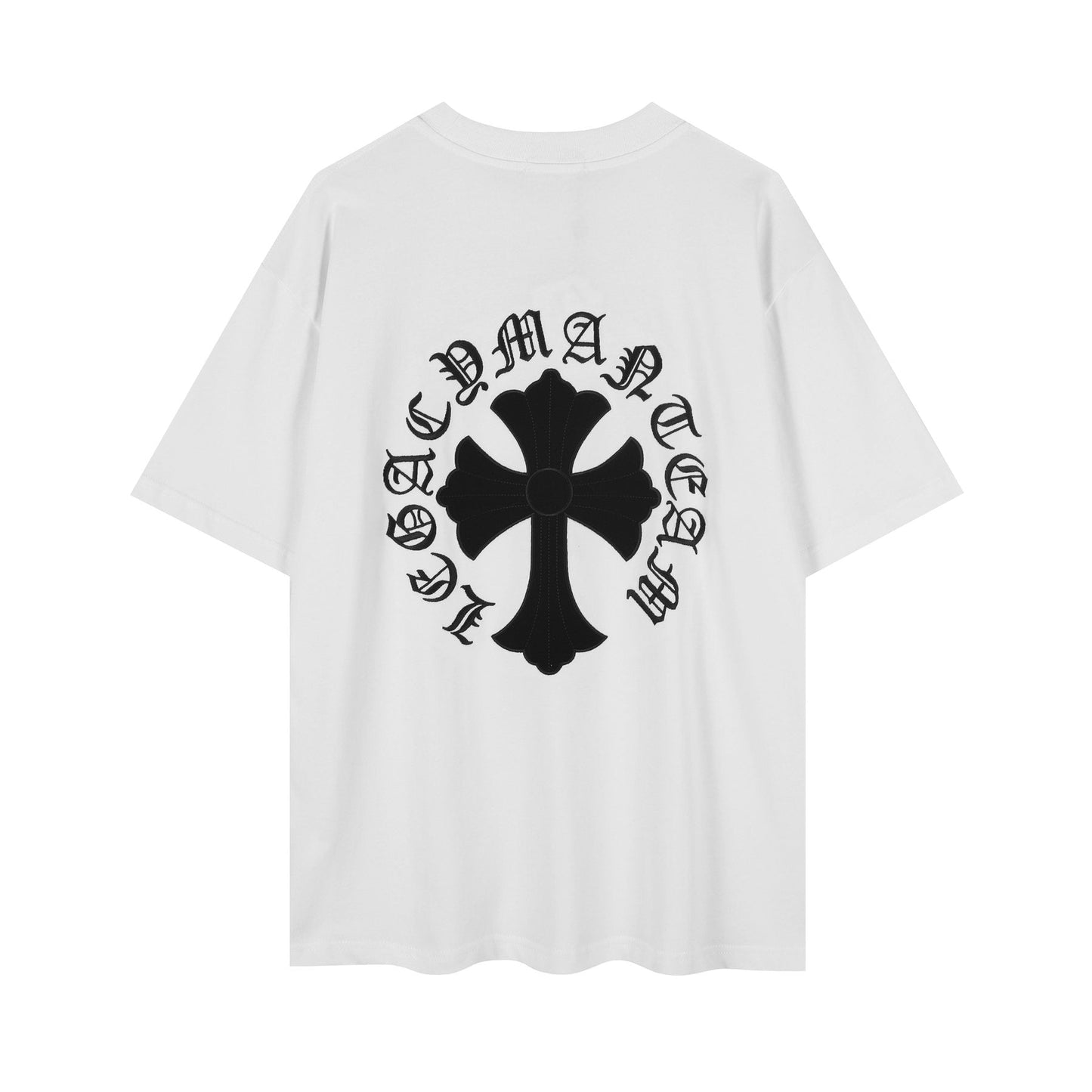 Chrome Hearts Ring Cross Graphic T-Shirt — back
