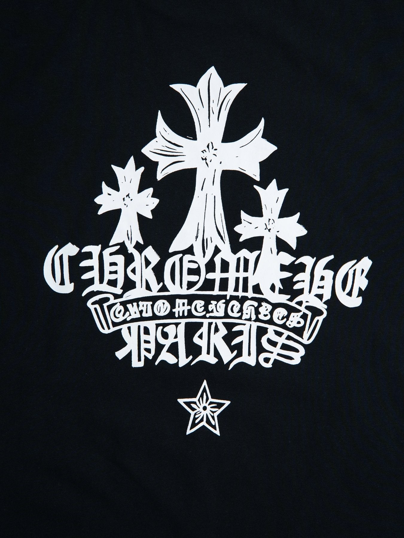 Chrome Hearts Cross Graphic Short-Sleeve T-Shirt — detail