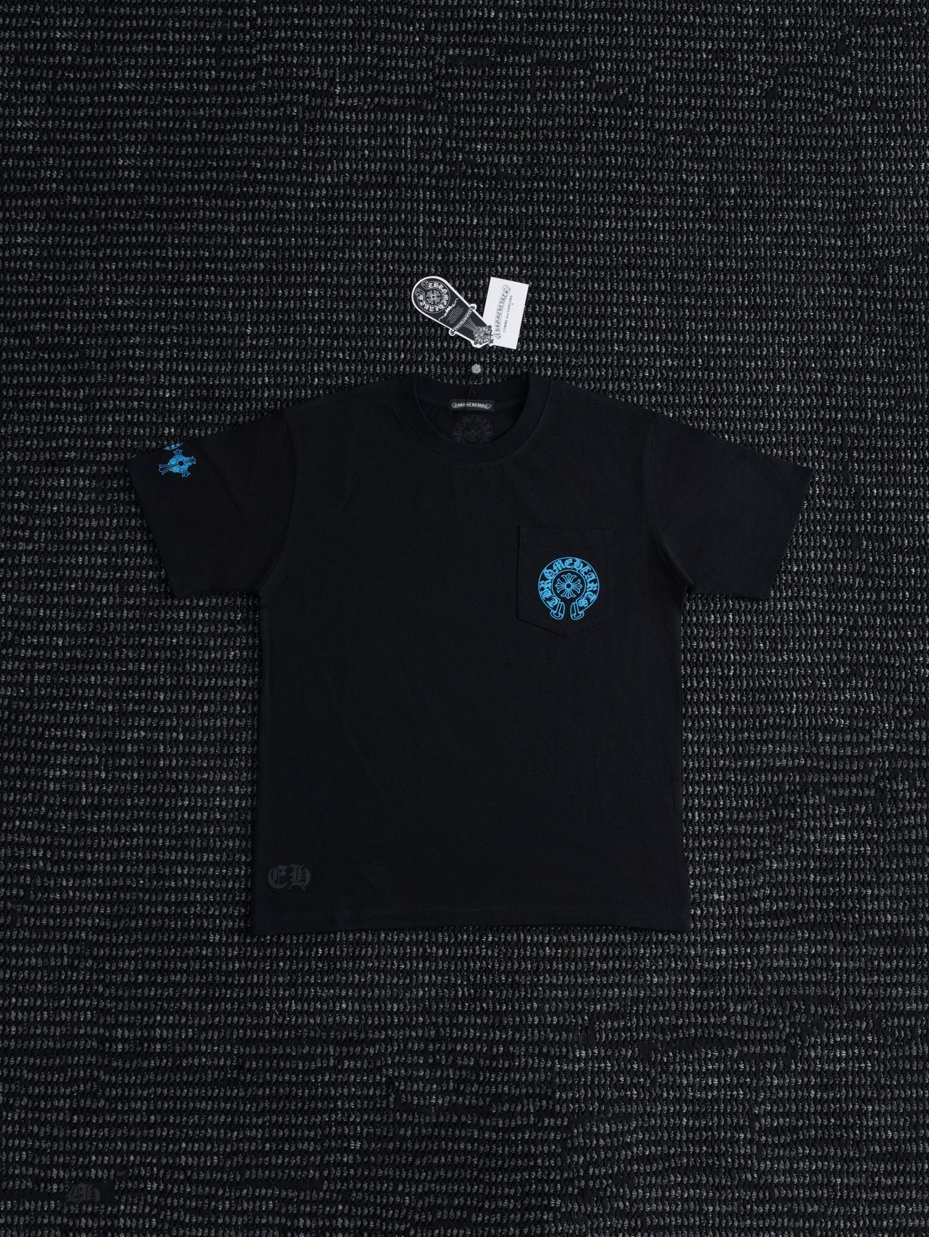 Chrome Hearts Horseshoe Slogan Graphic T-Shirt — front