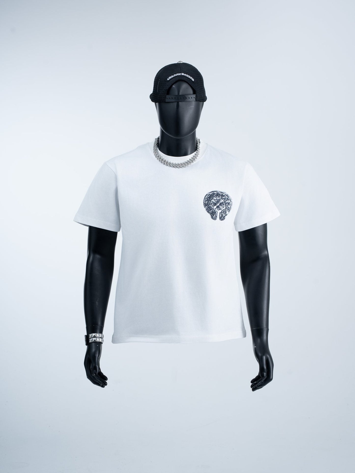 Chrome Hearts Back Emblem Graphic T-Shirt — hero