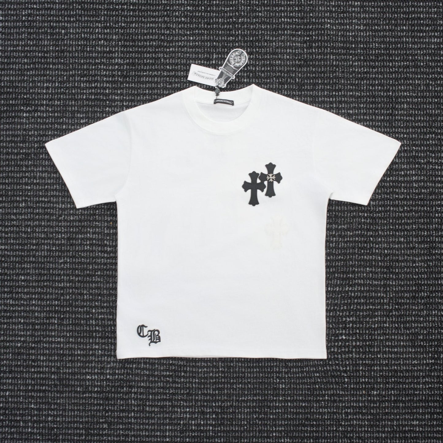Chrome Hearts Contrast Cross Applique T-Shirt — front