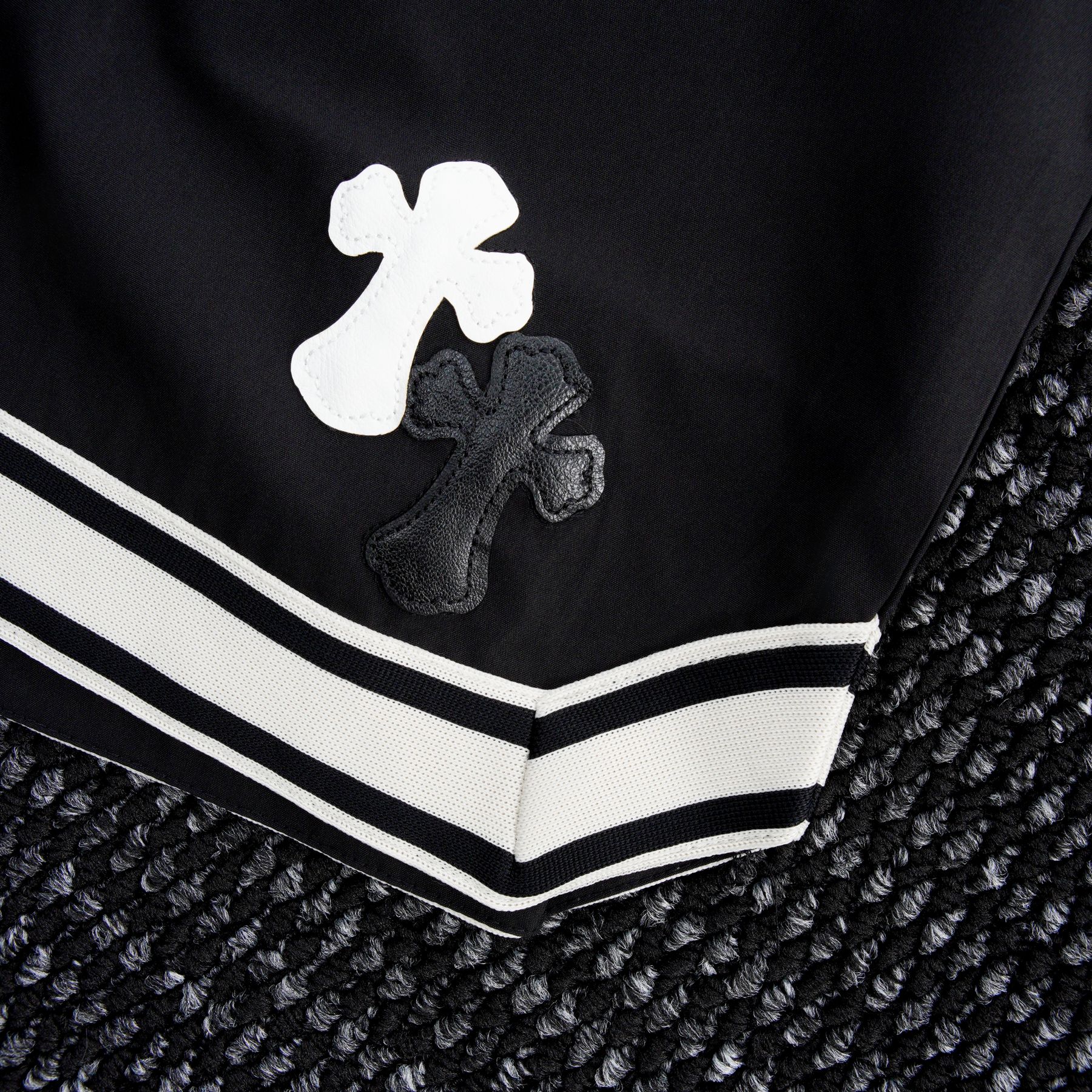 Chrome Hearts Cross Graphic Drawstring Shorts — detail